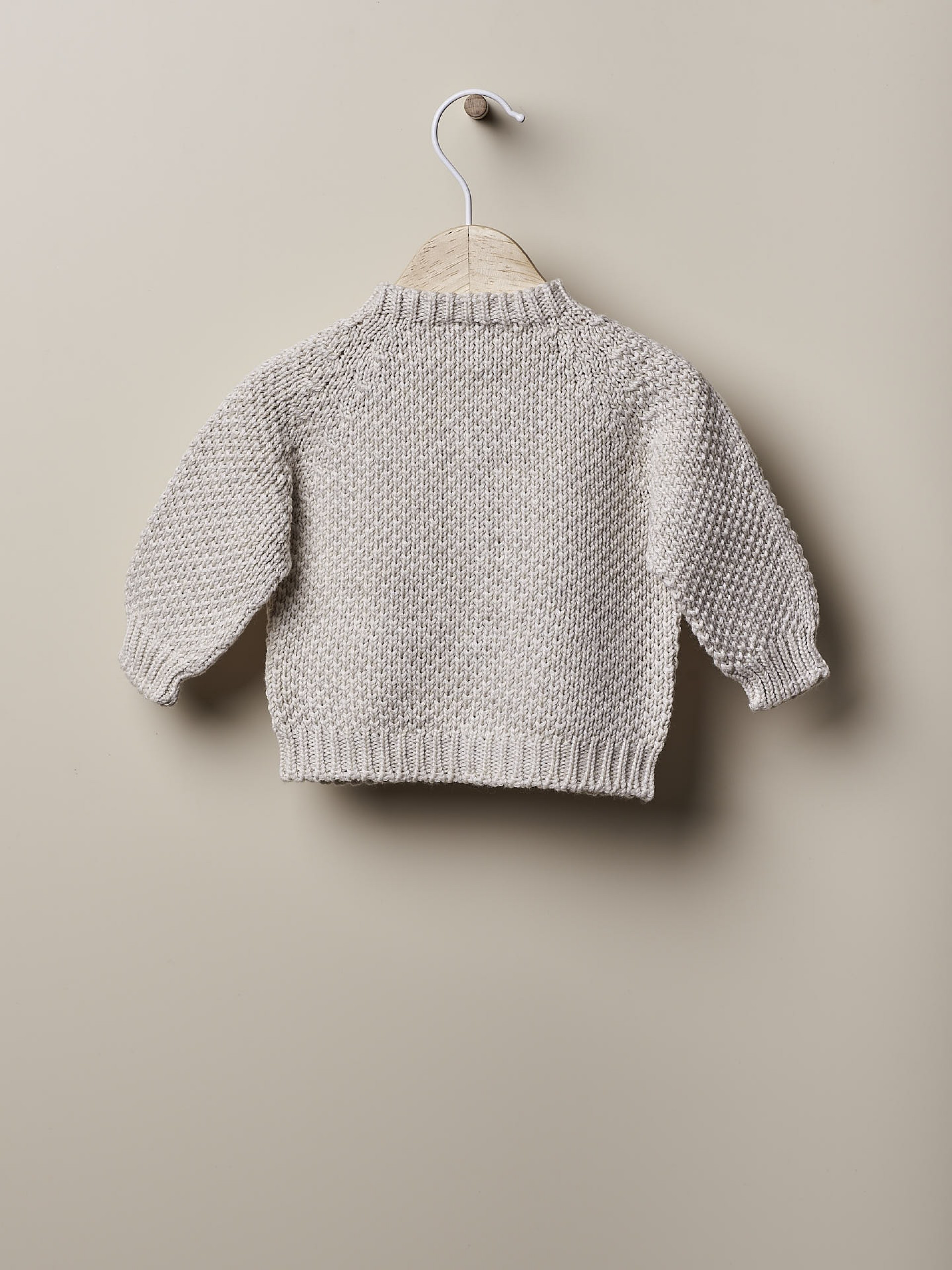 Casaco tricotado algodão