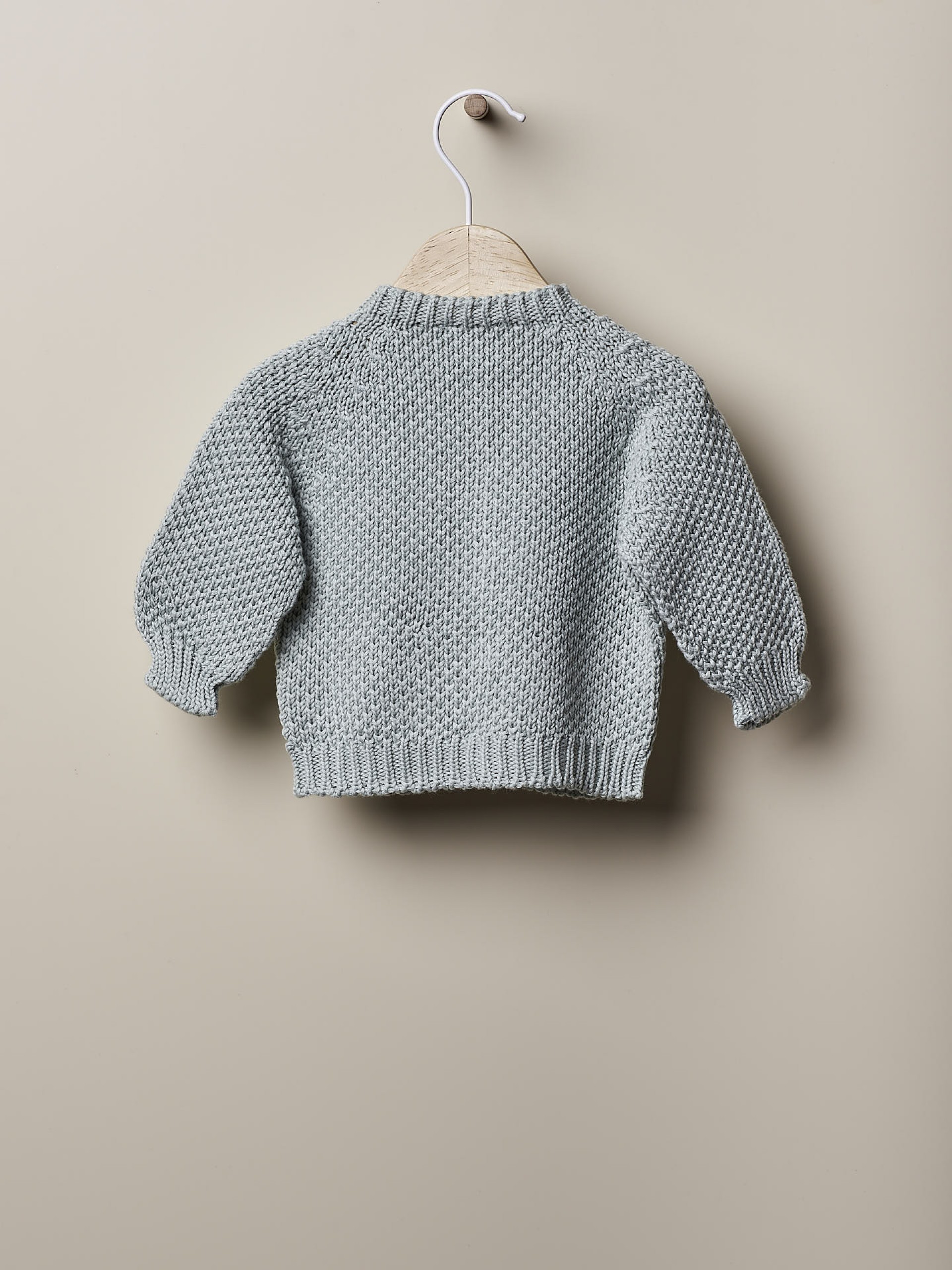 Casaco tricotado algodão