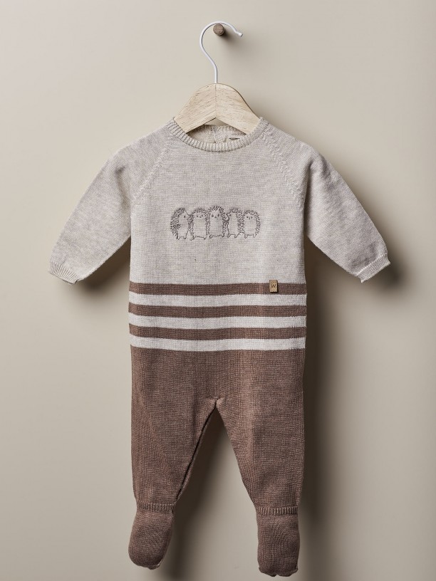 Babygrow tricotado