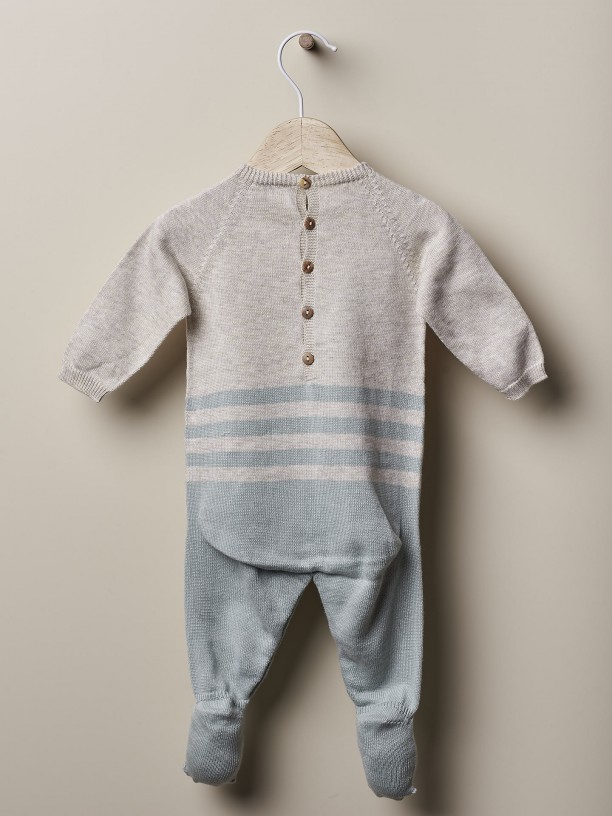 Babygrow tricotado