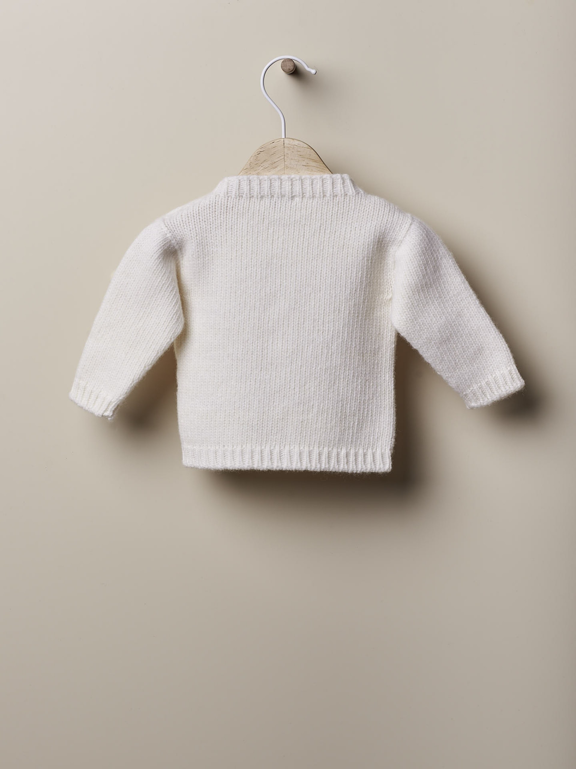 Knitted wool sweater