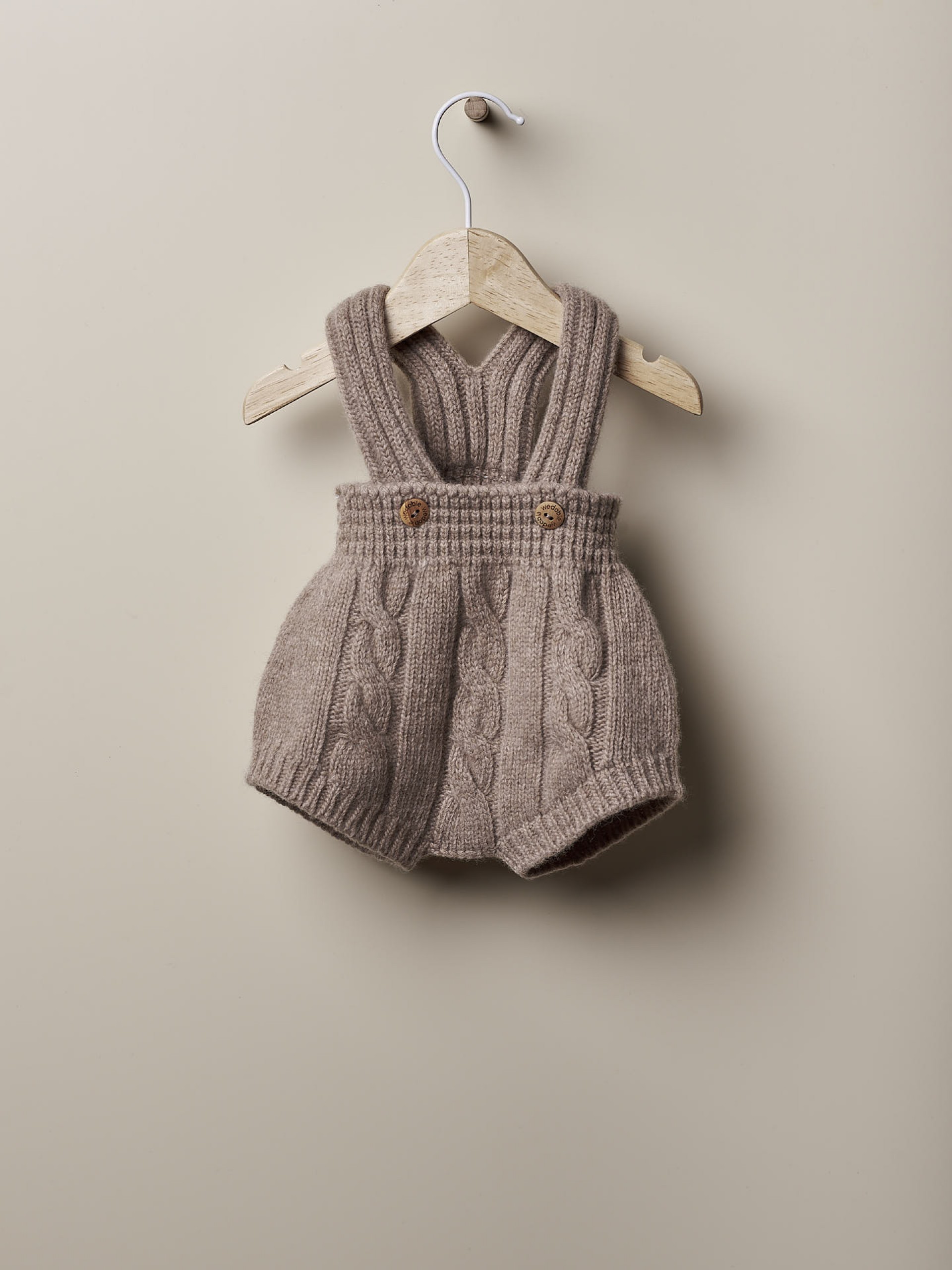 Fofo tricotado com alças