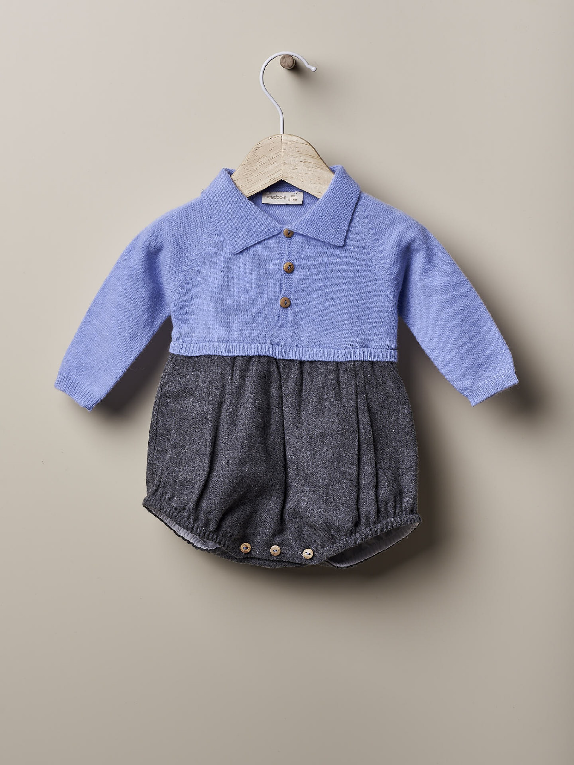 Fofo polo tricotado lã