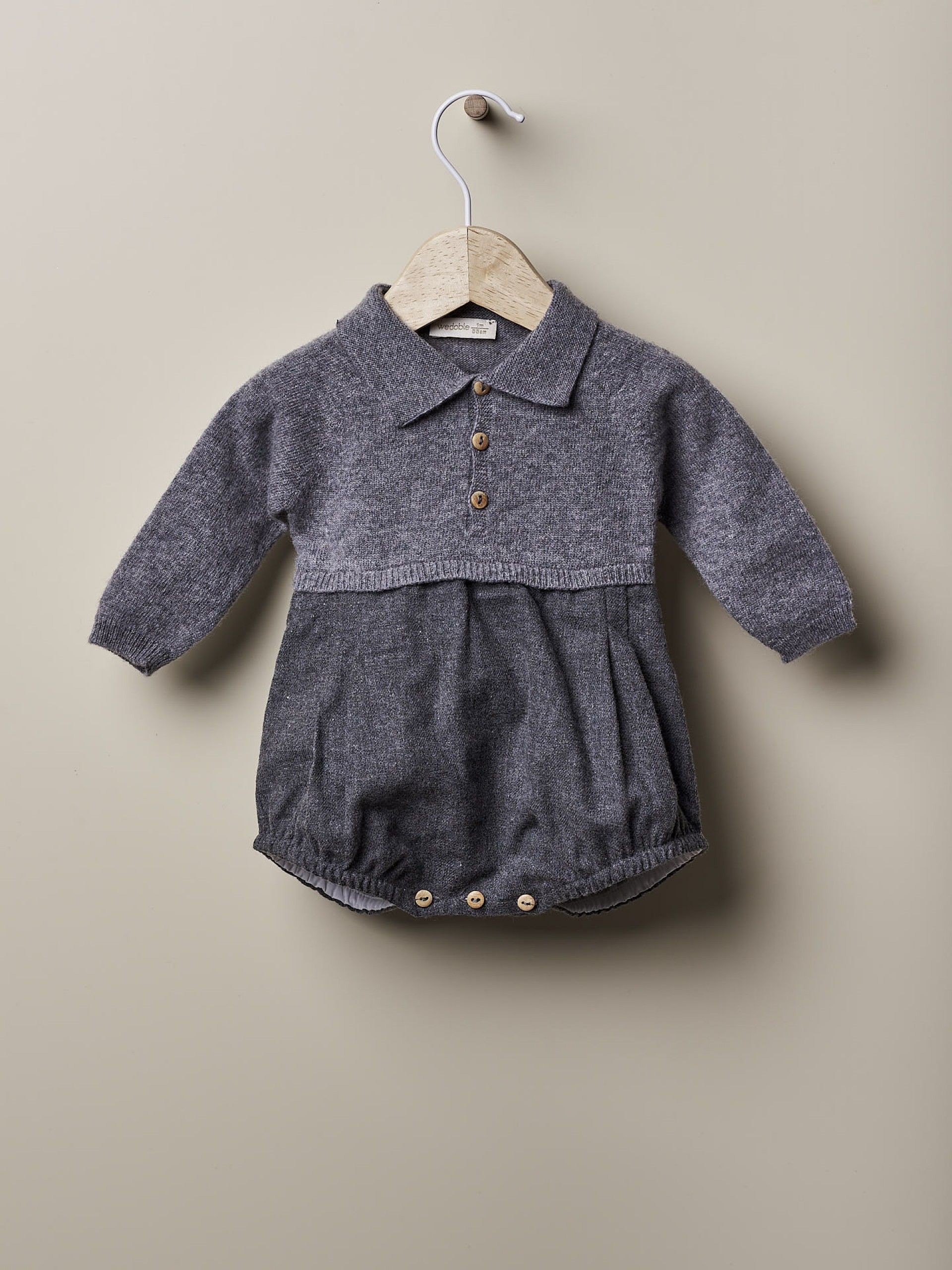 Fofo polo tricotado lã