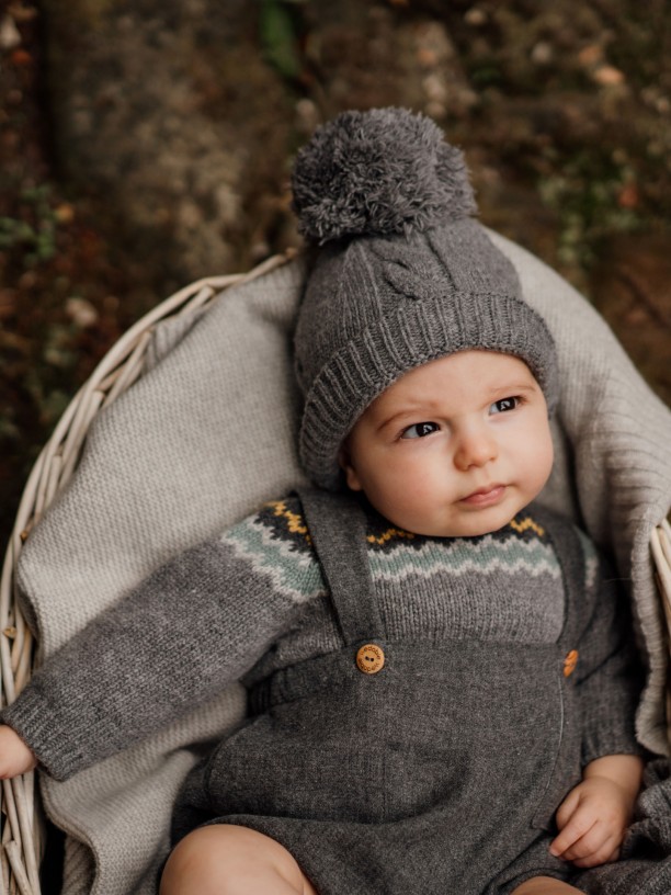 Gorro com pompom