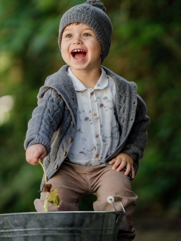 Gorro com pompom