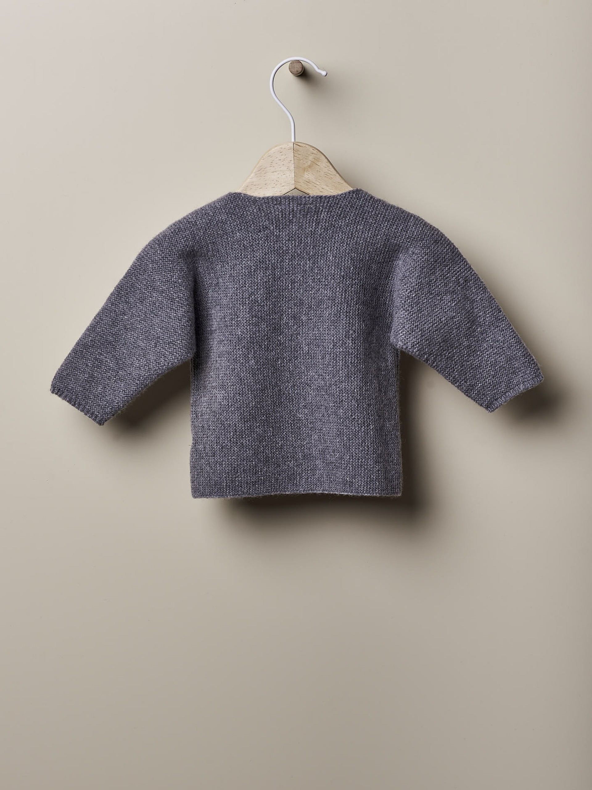 Casaco tricotado lã