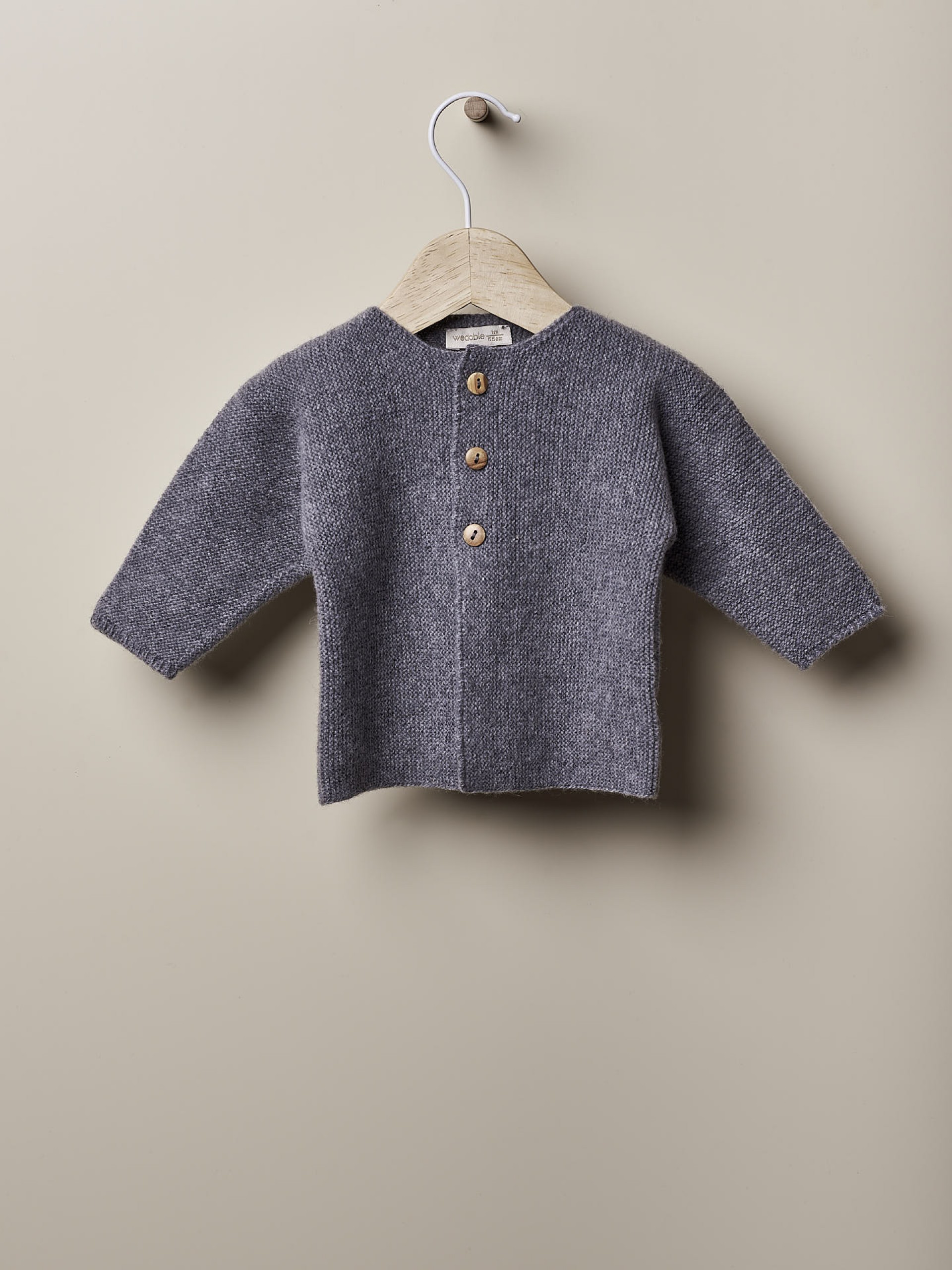 Casaco tricotado lã