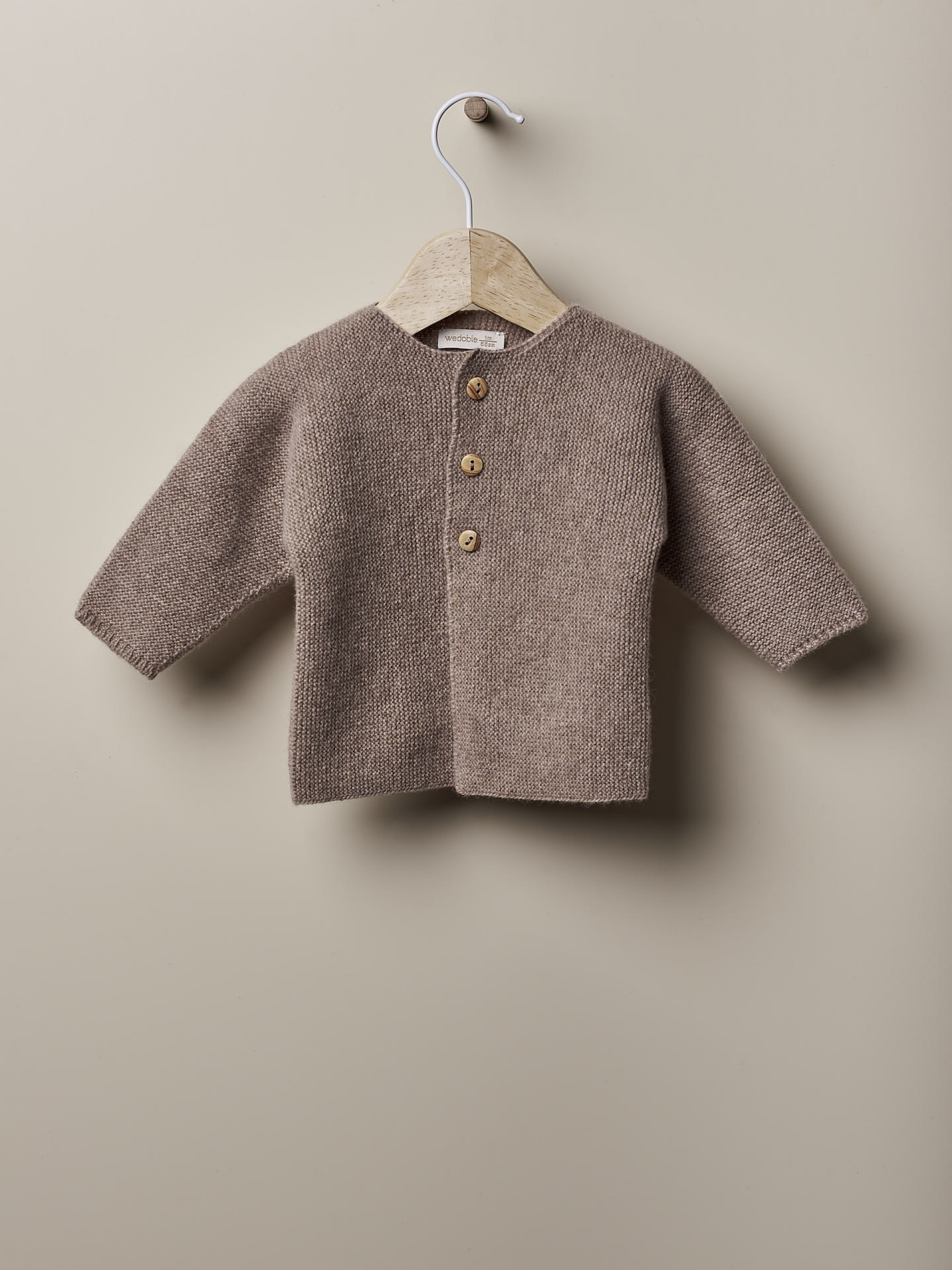 Casaco tricotado lã