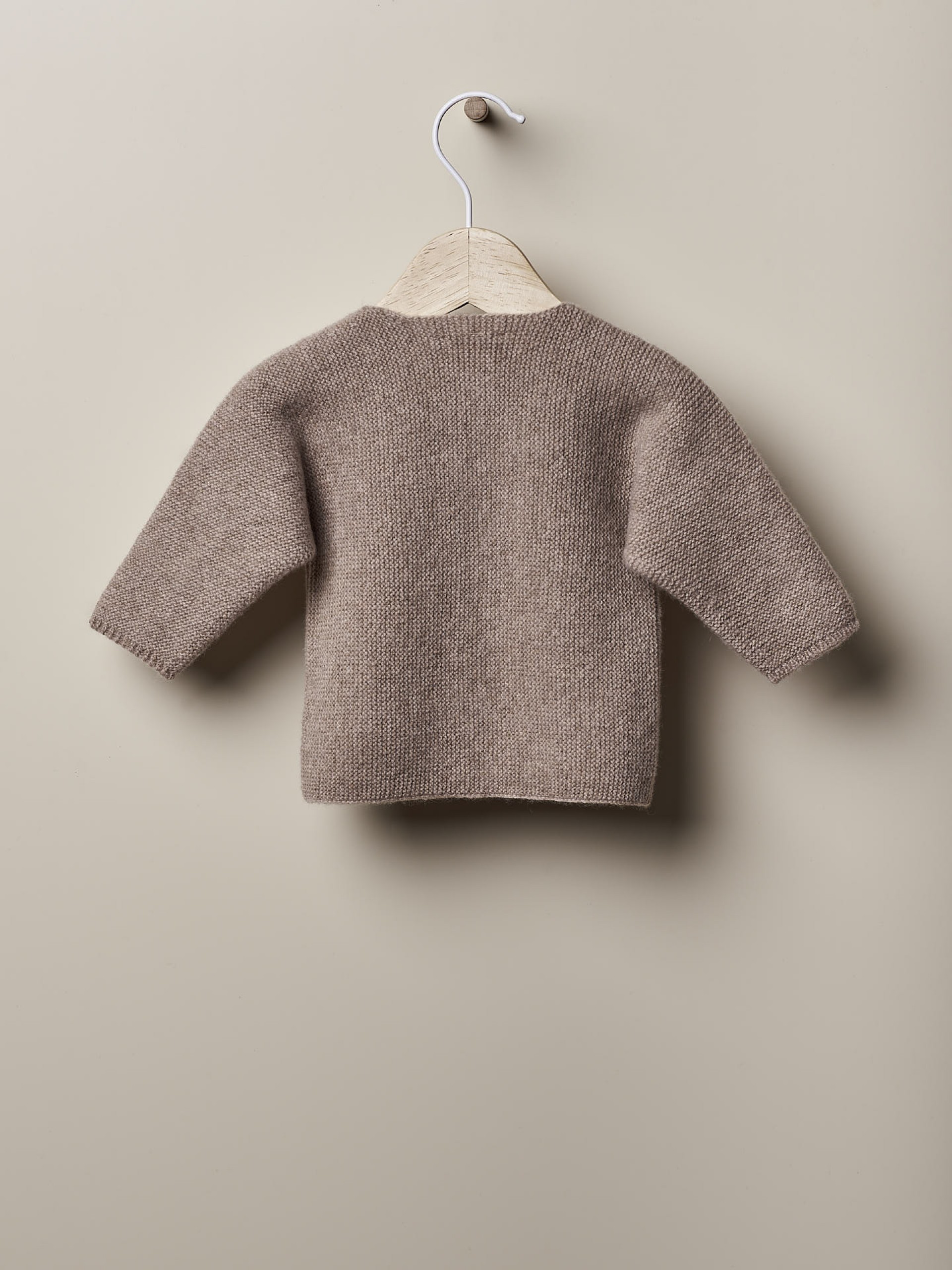 Casaco tricotado lã