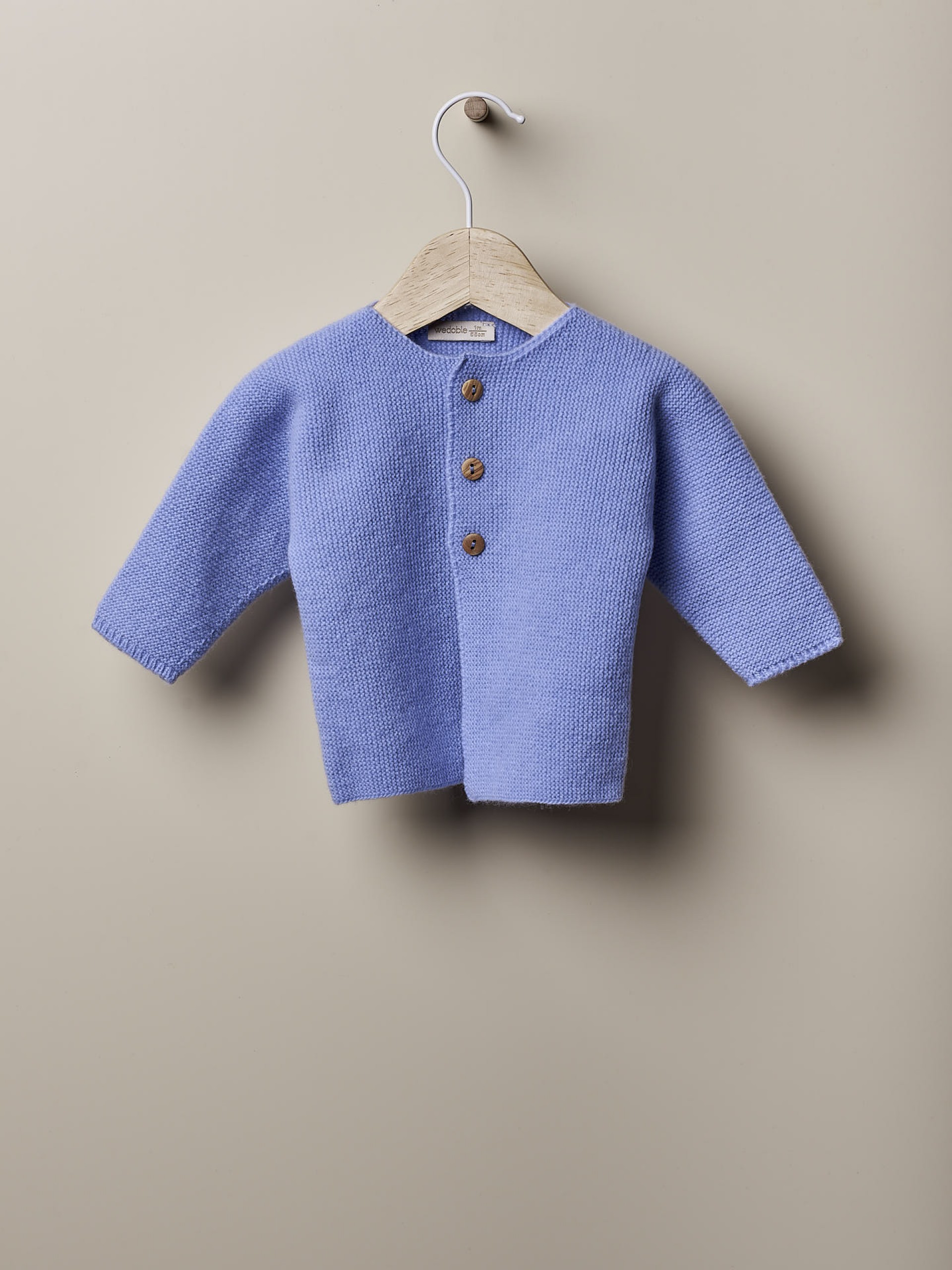 Casaco tricotado lã