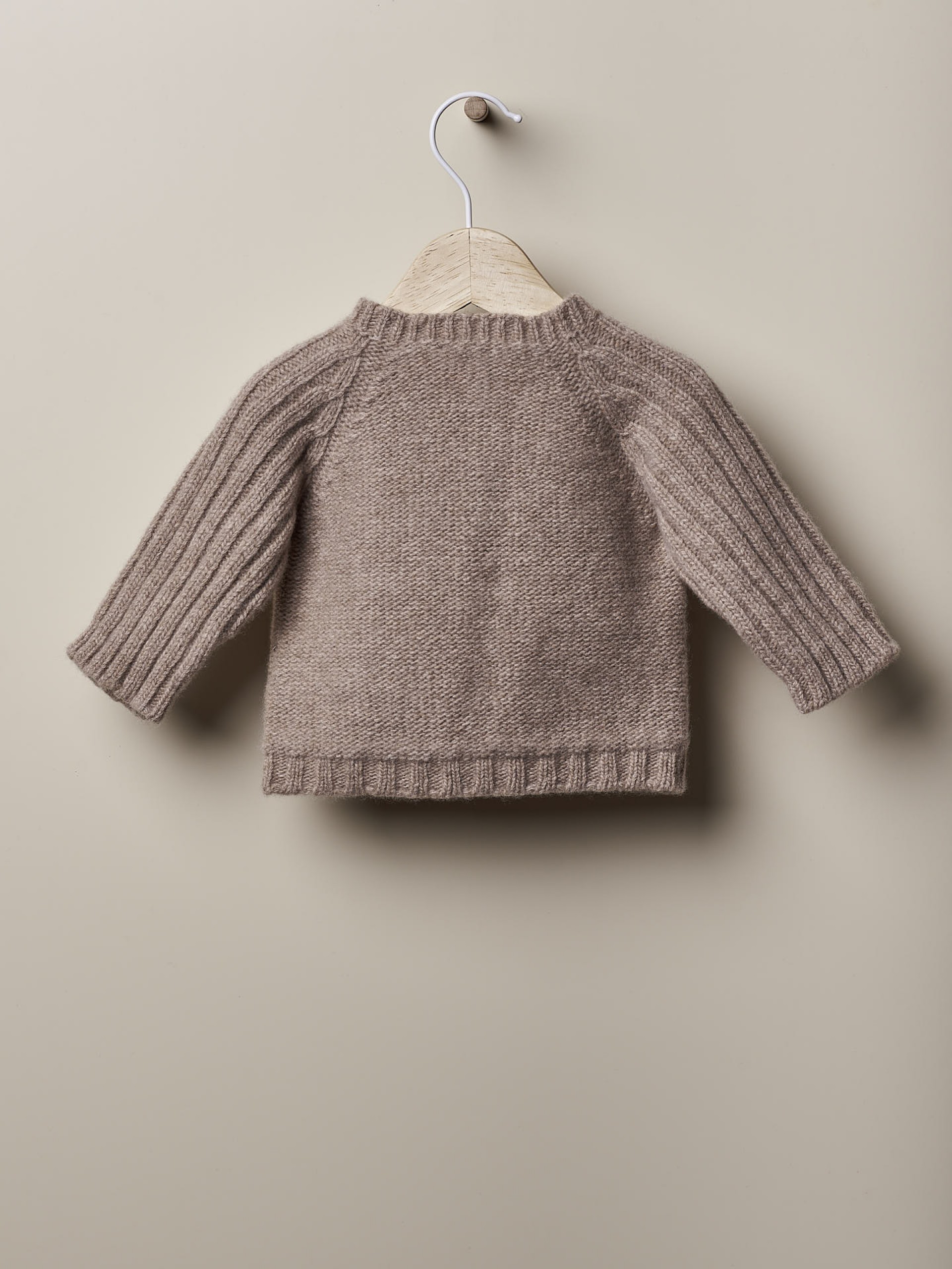 Casaco tricotado lã