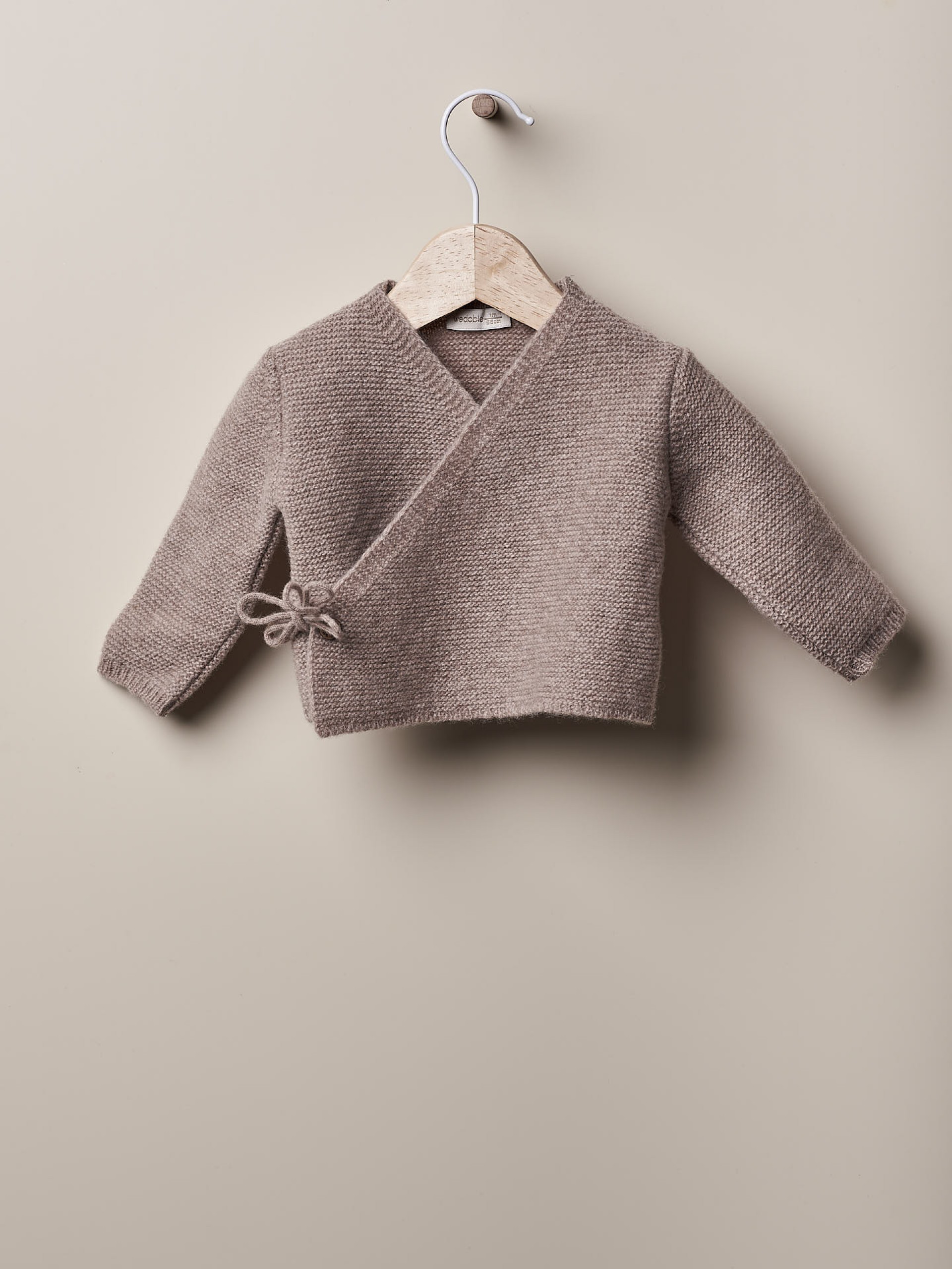 Casaco tricotado lã