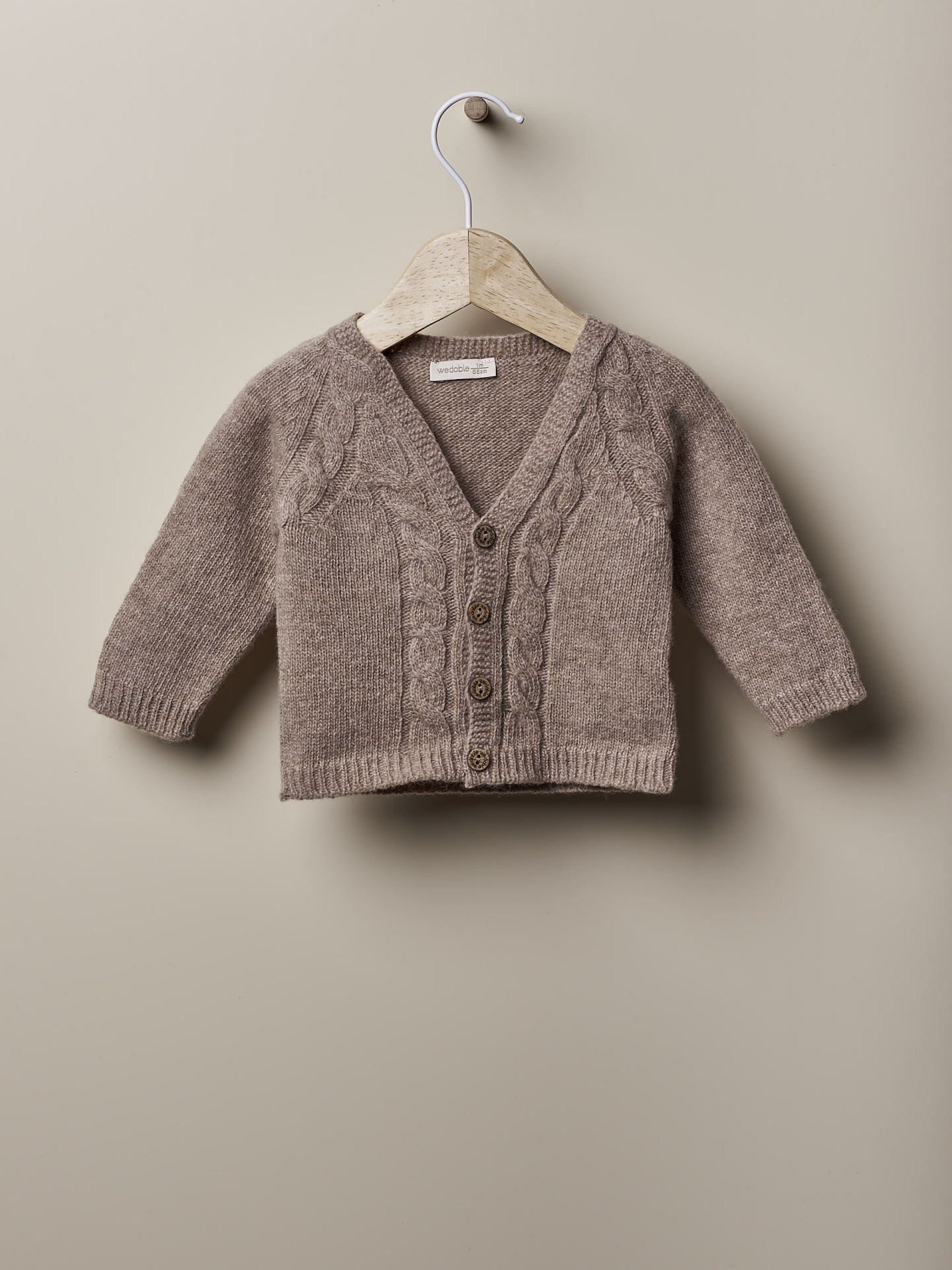 Casaco com decote em V