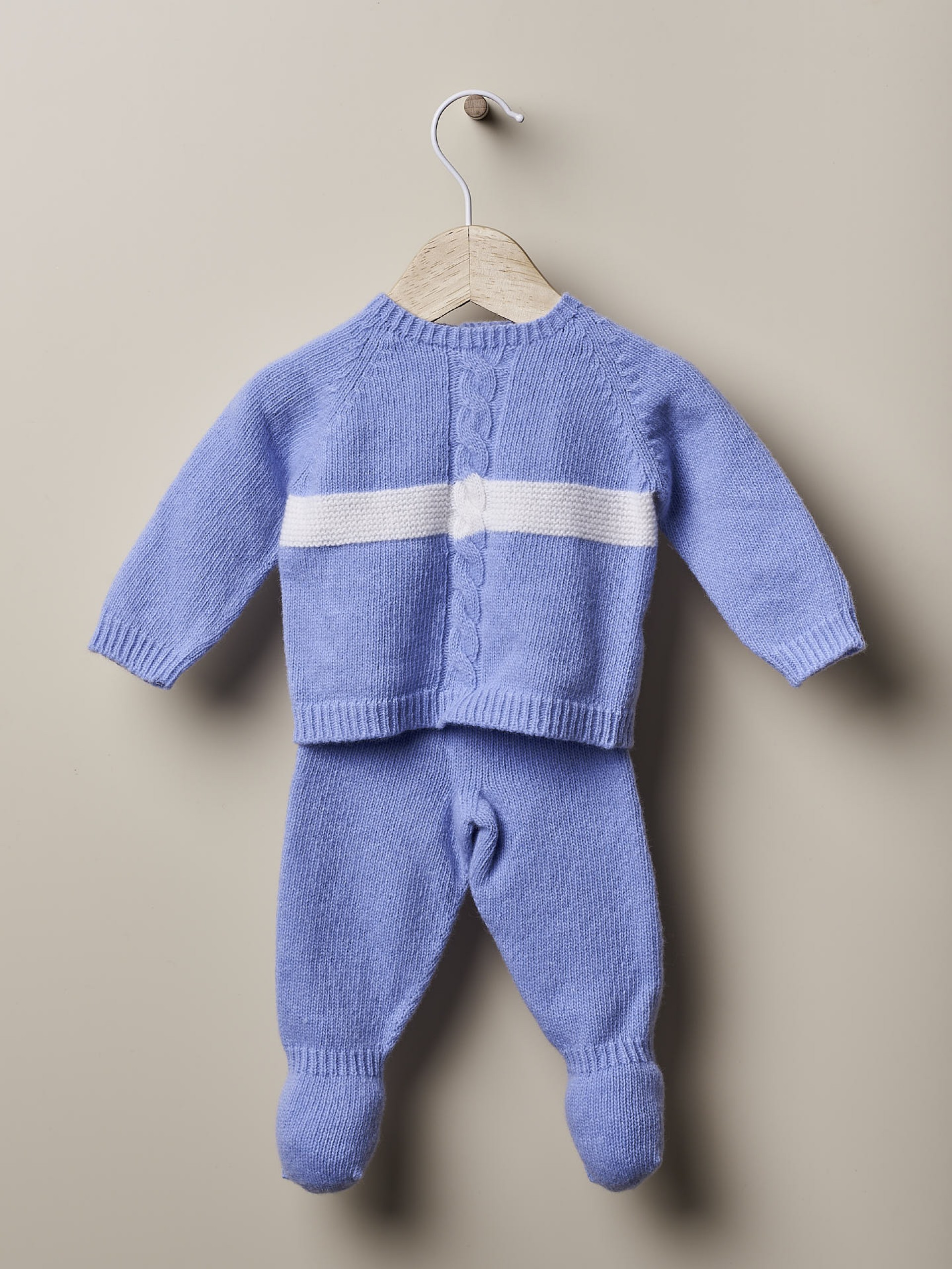 Calças tricotadas lã