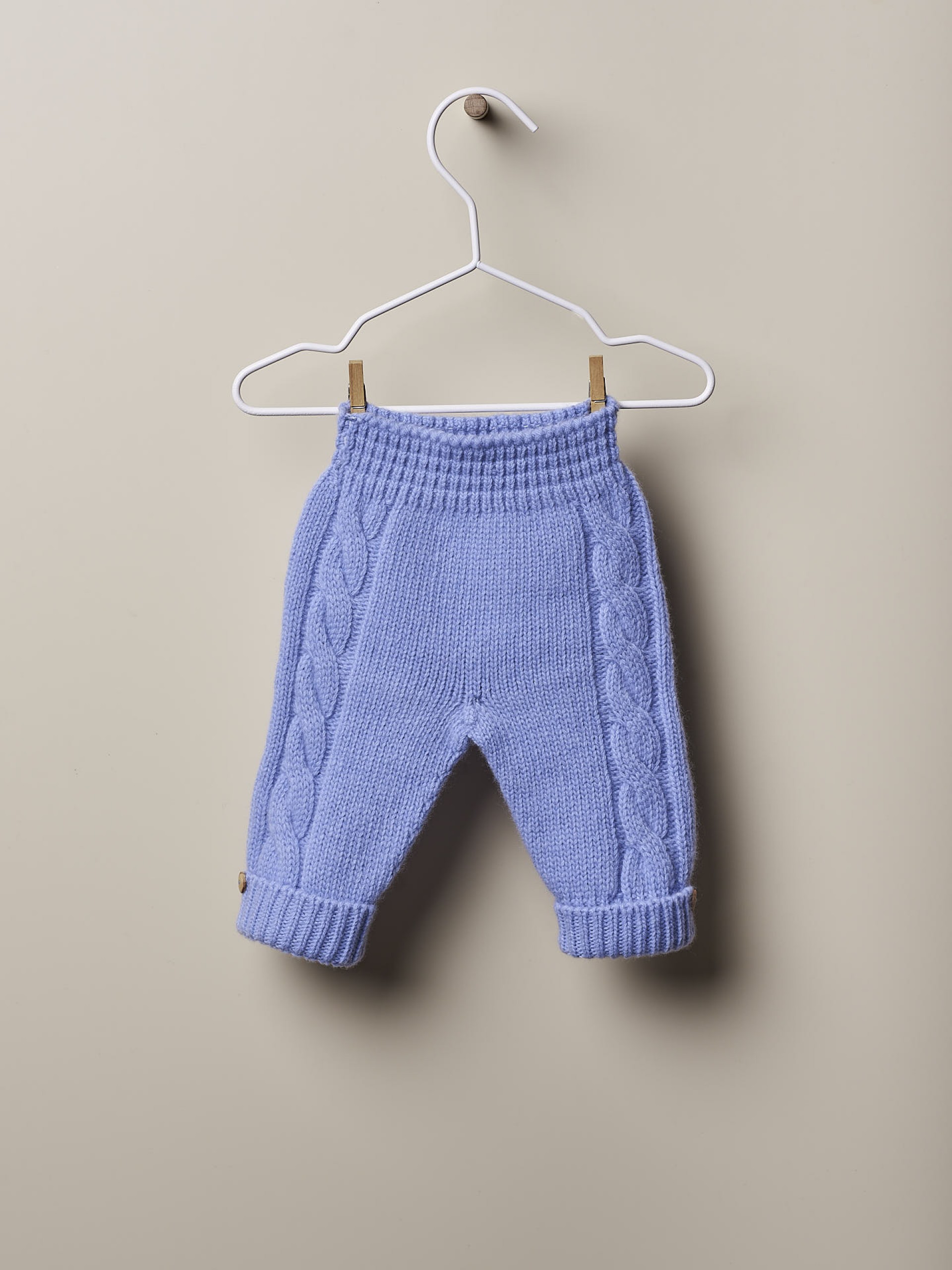 Calças tricotadas lã