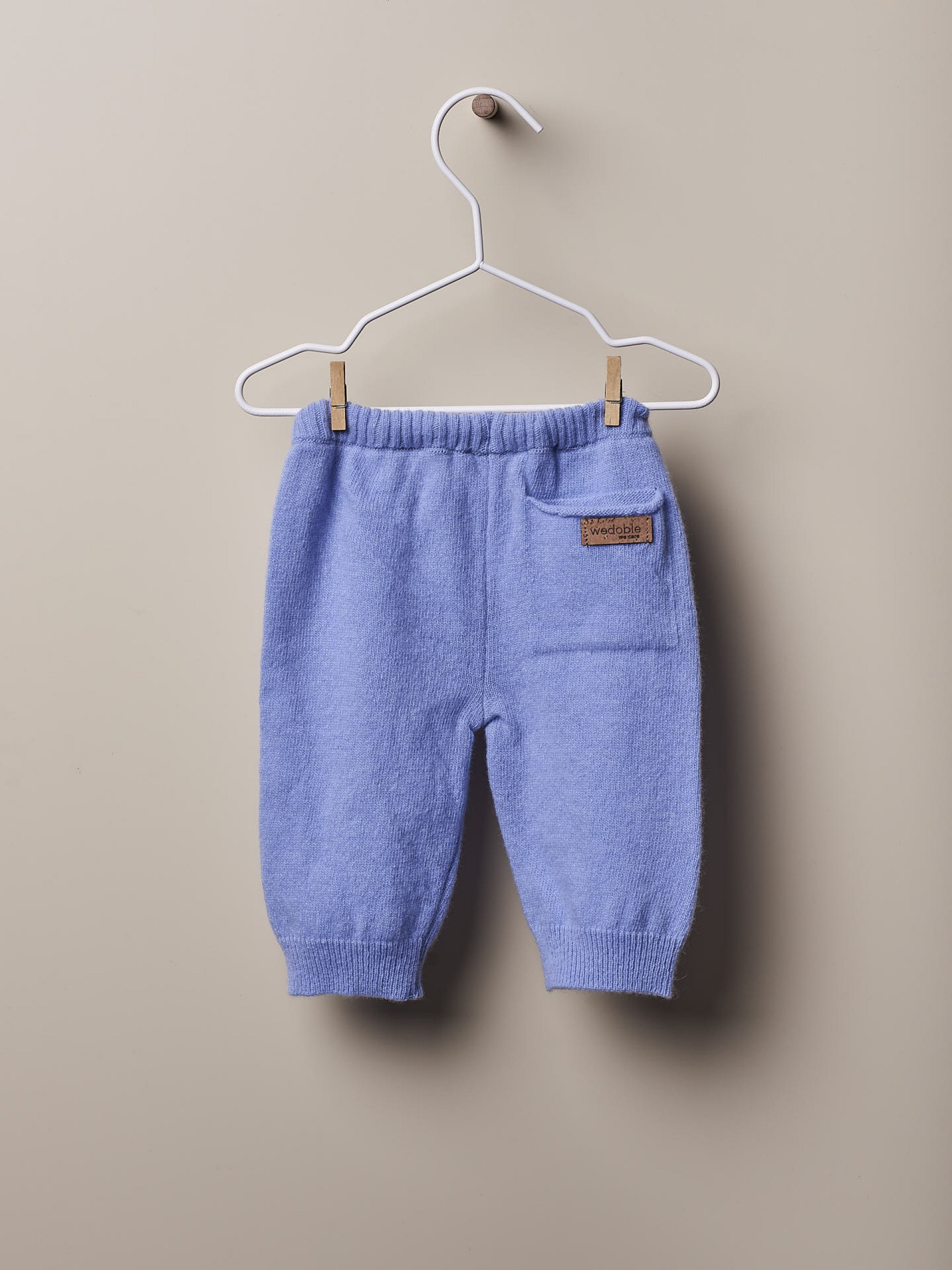 Calças tricotadas lã