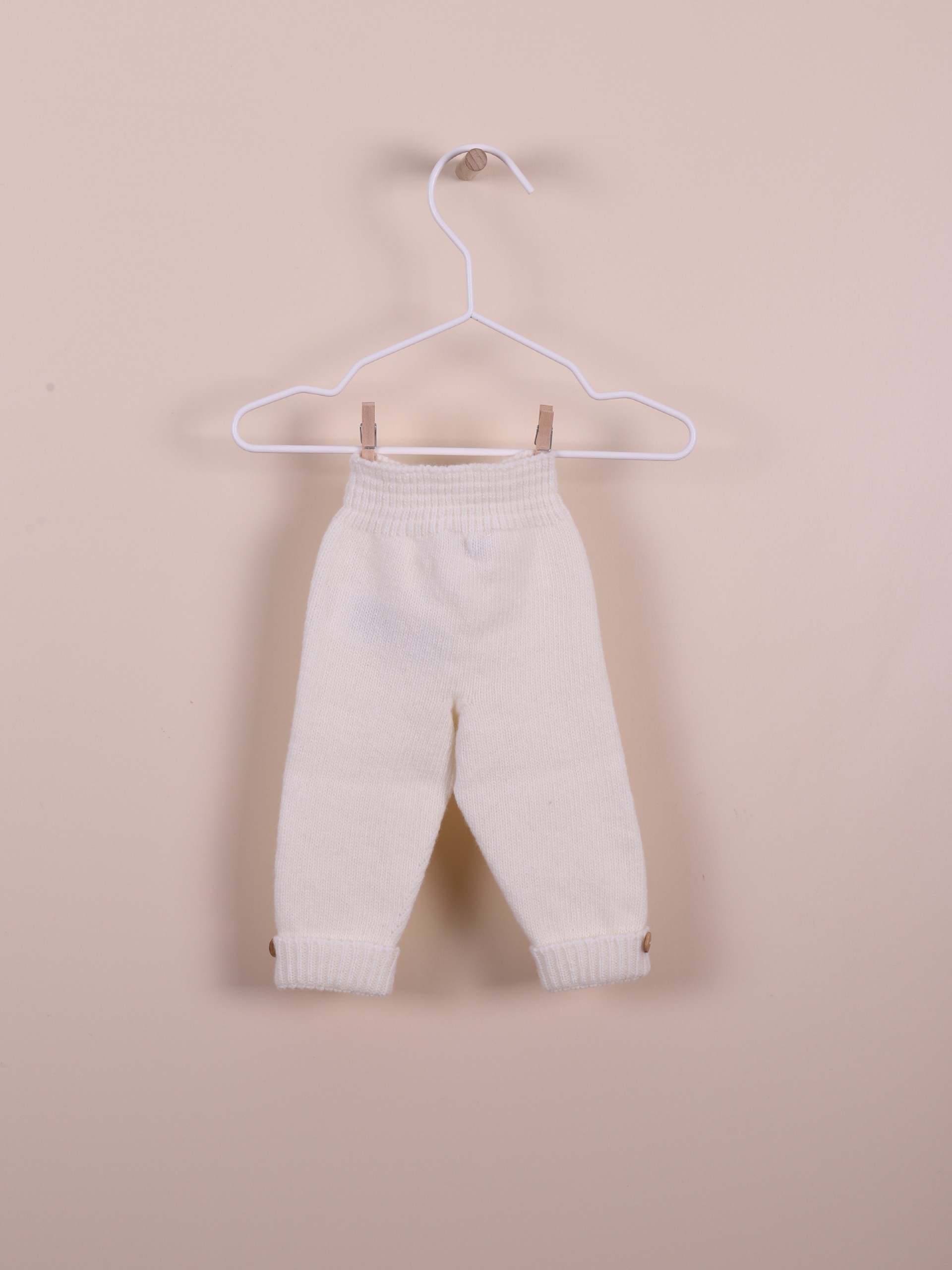 Calças tricotadas lã