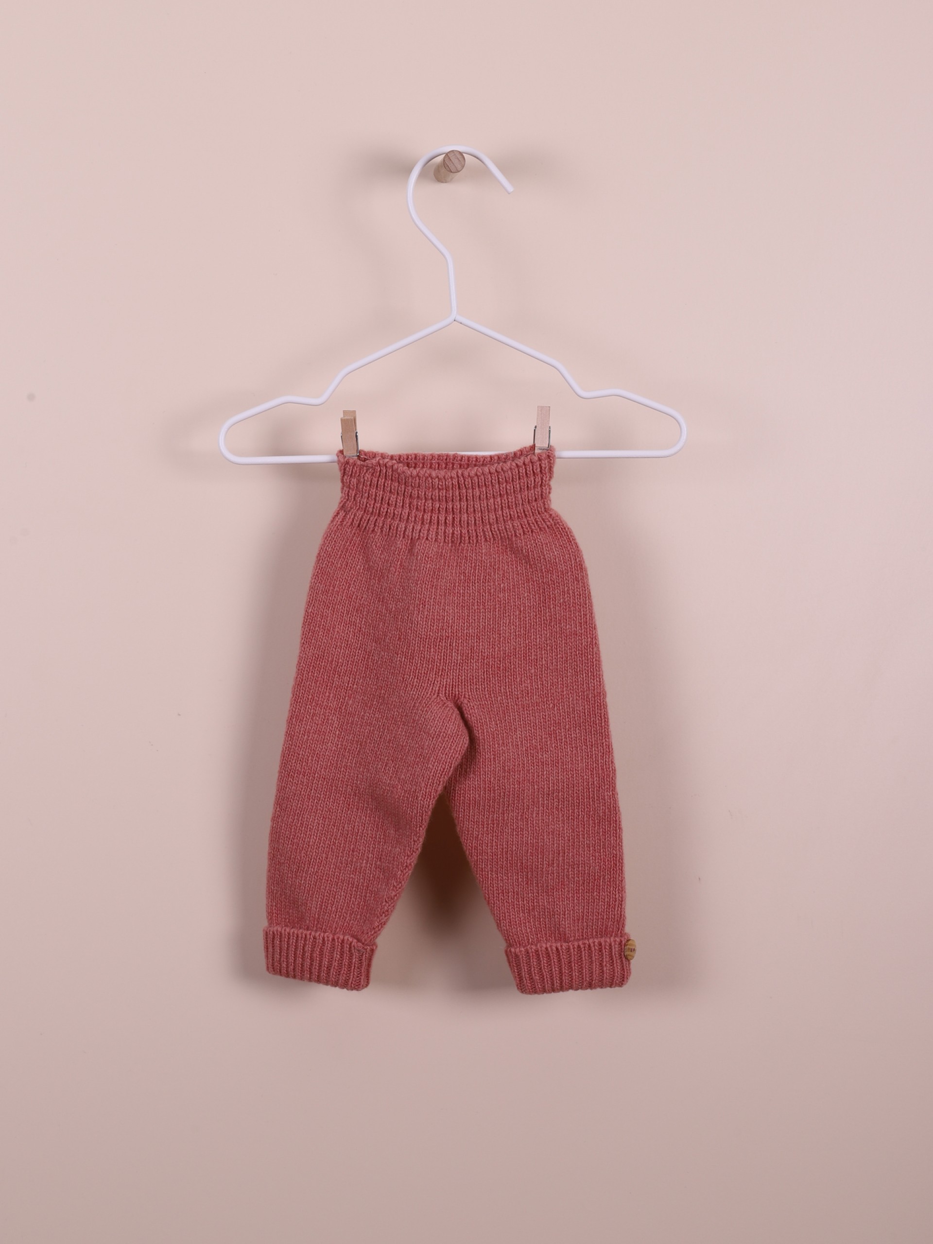 Calças tricotadas lã