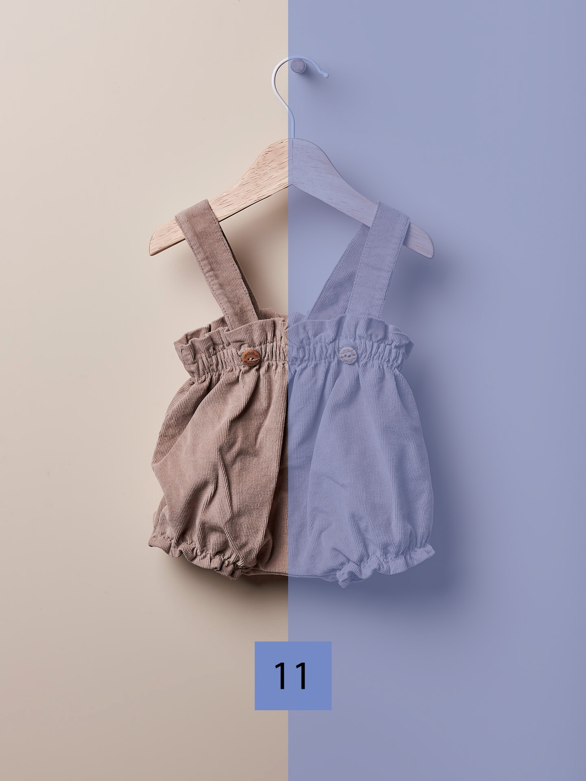 Fofo com alças bombazine