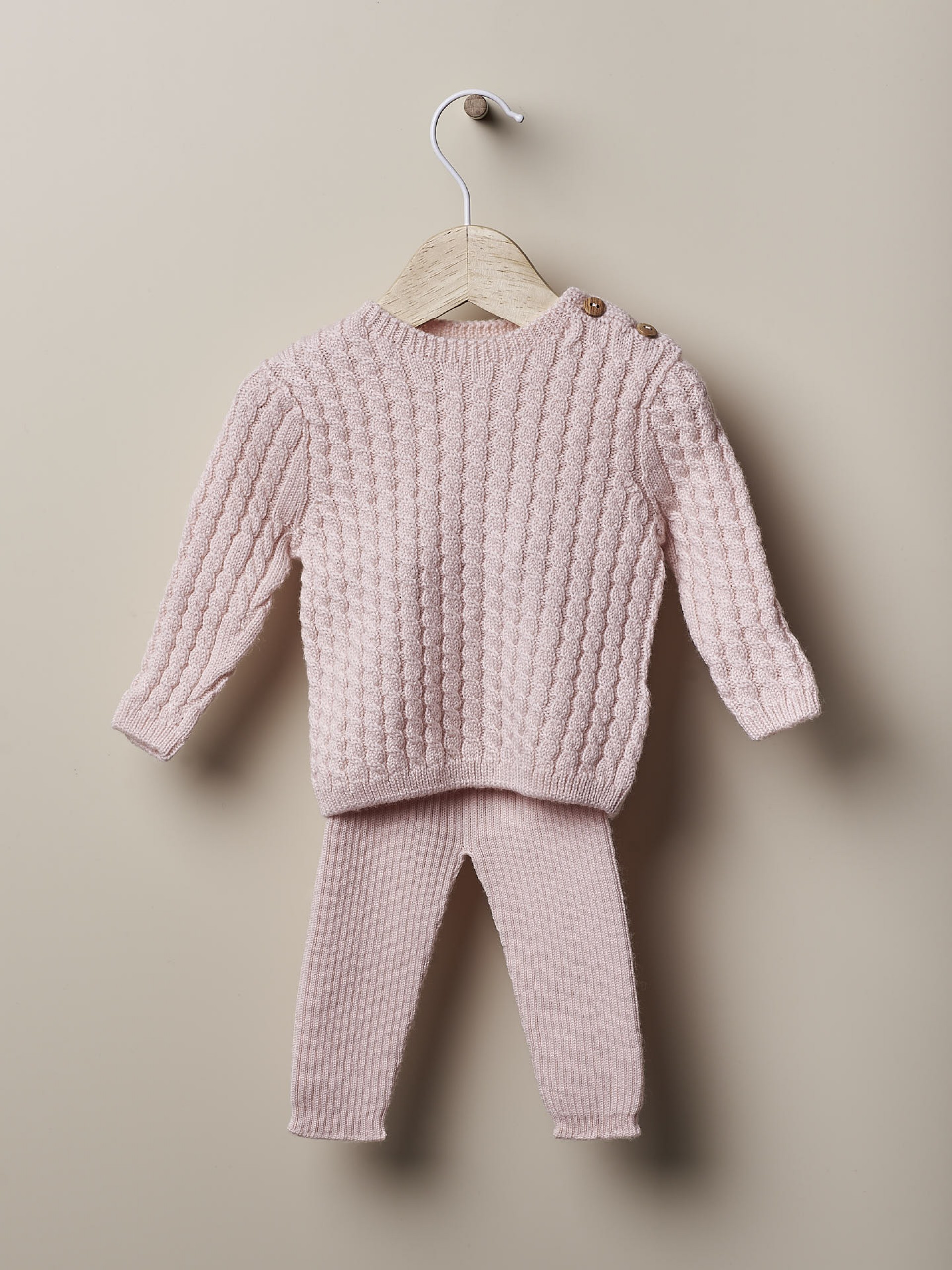 Knitted wool sweater