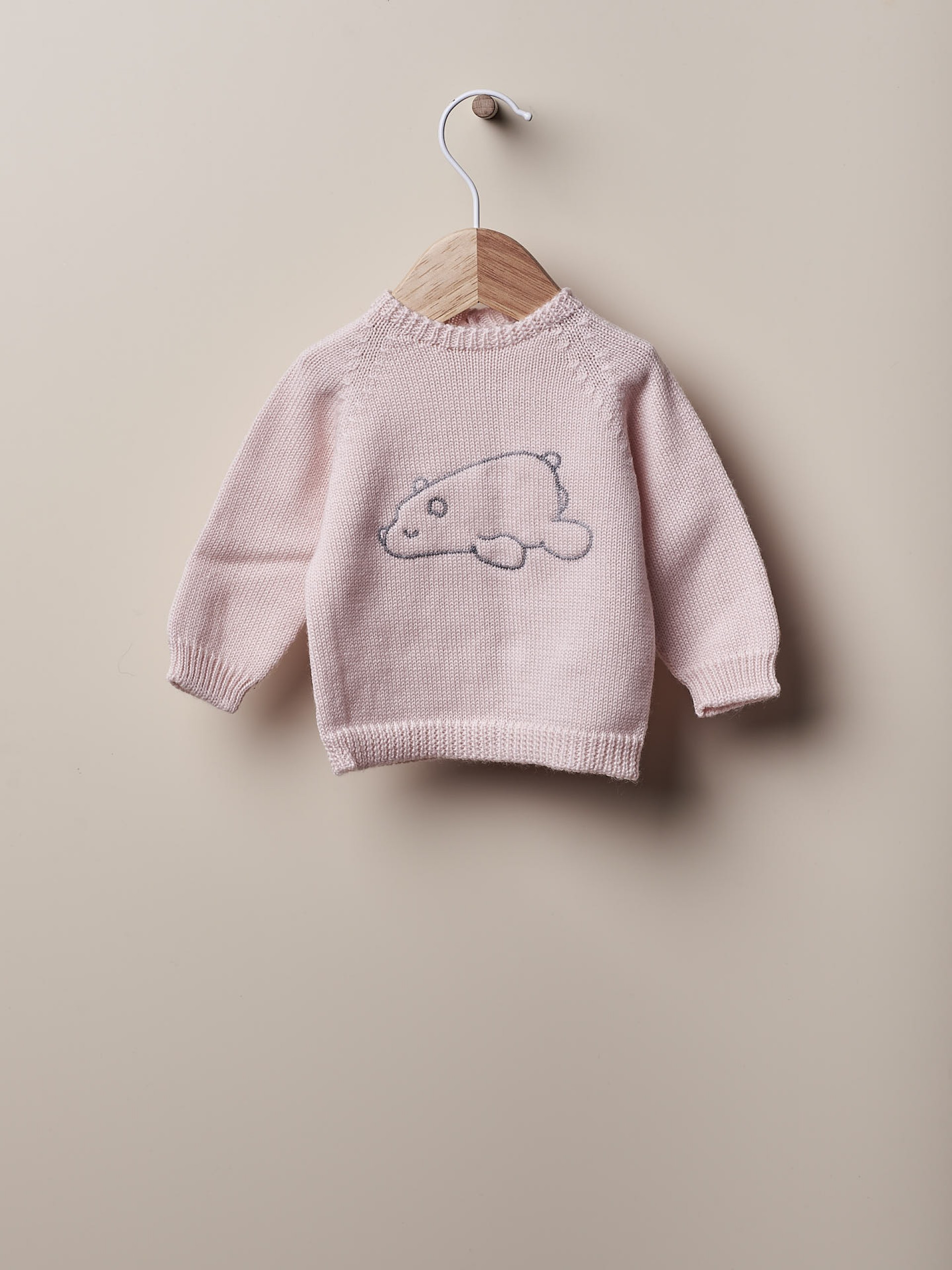 Camisola tricotada lã