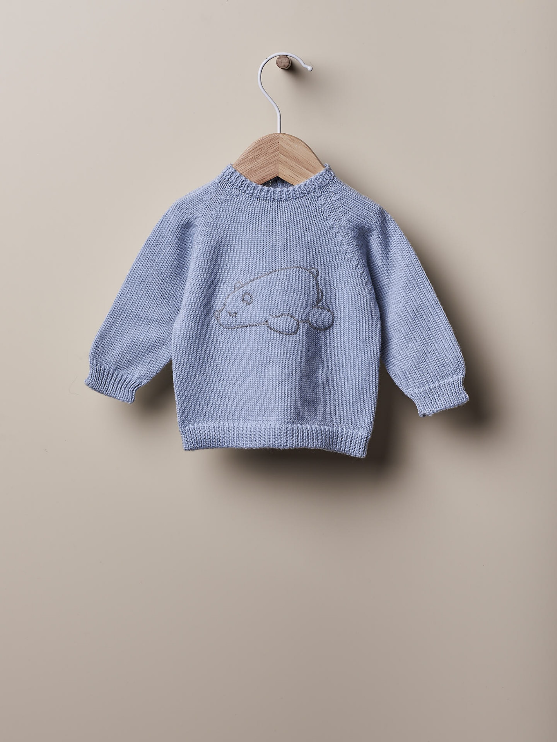 Camisola tricotada lã