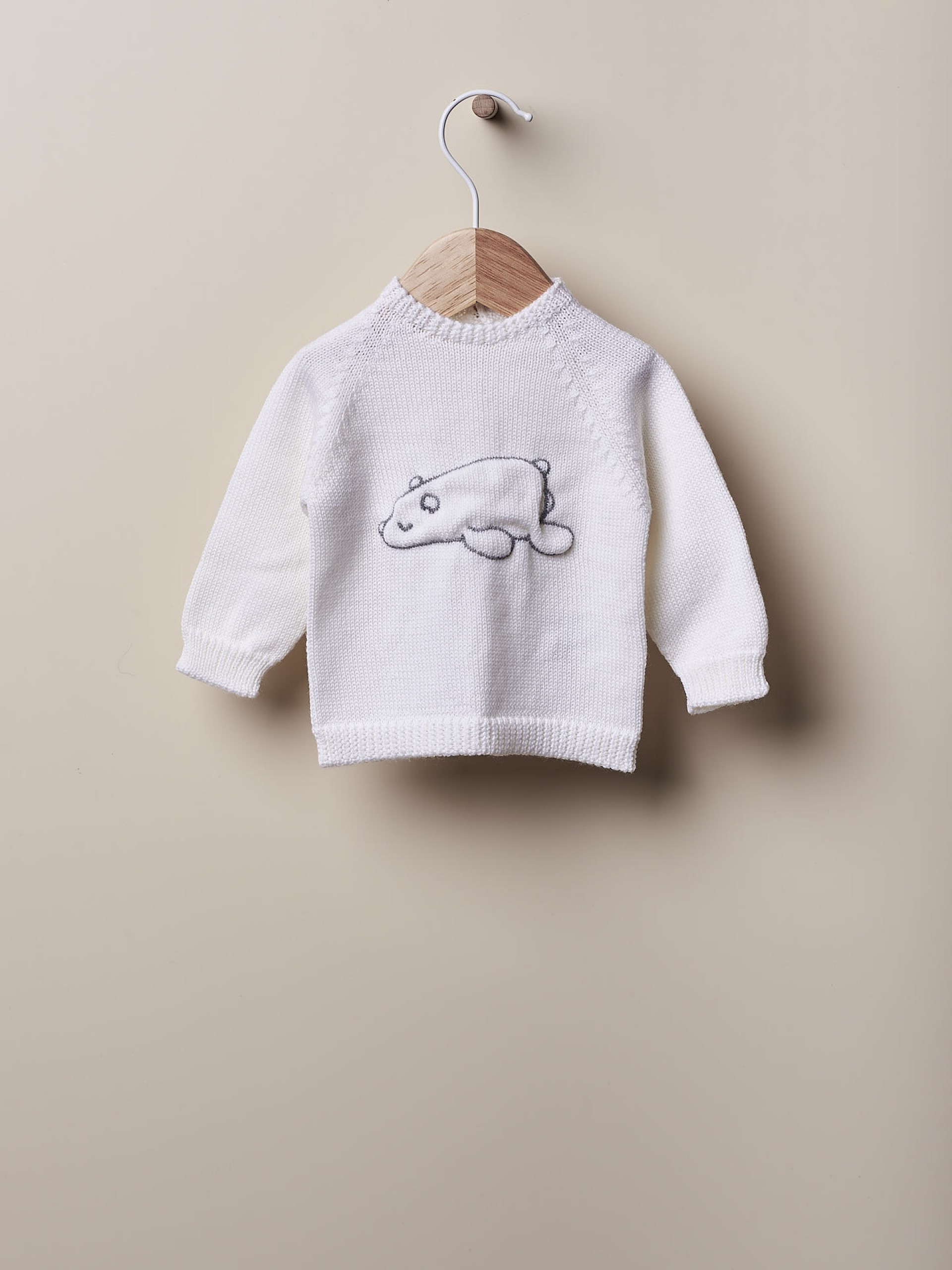 Camisola tricotada lã