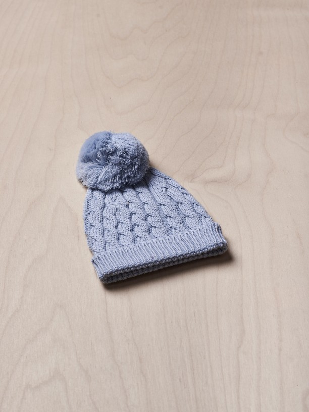 Gorro com pompom