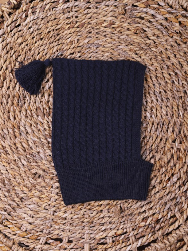 Knitted balaclava