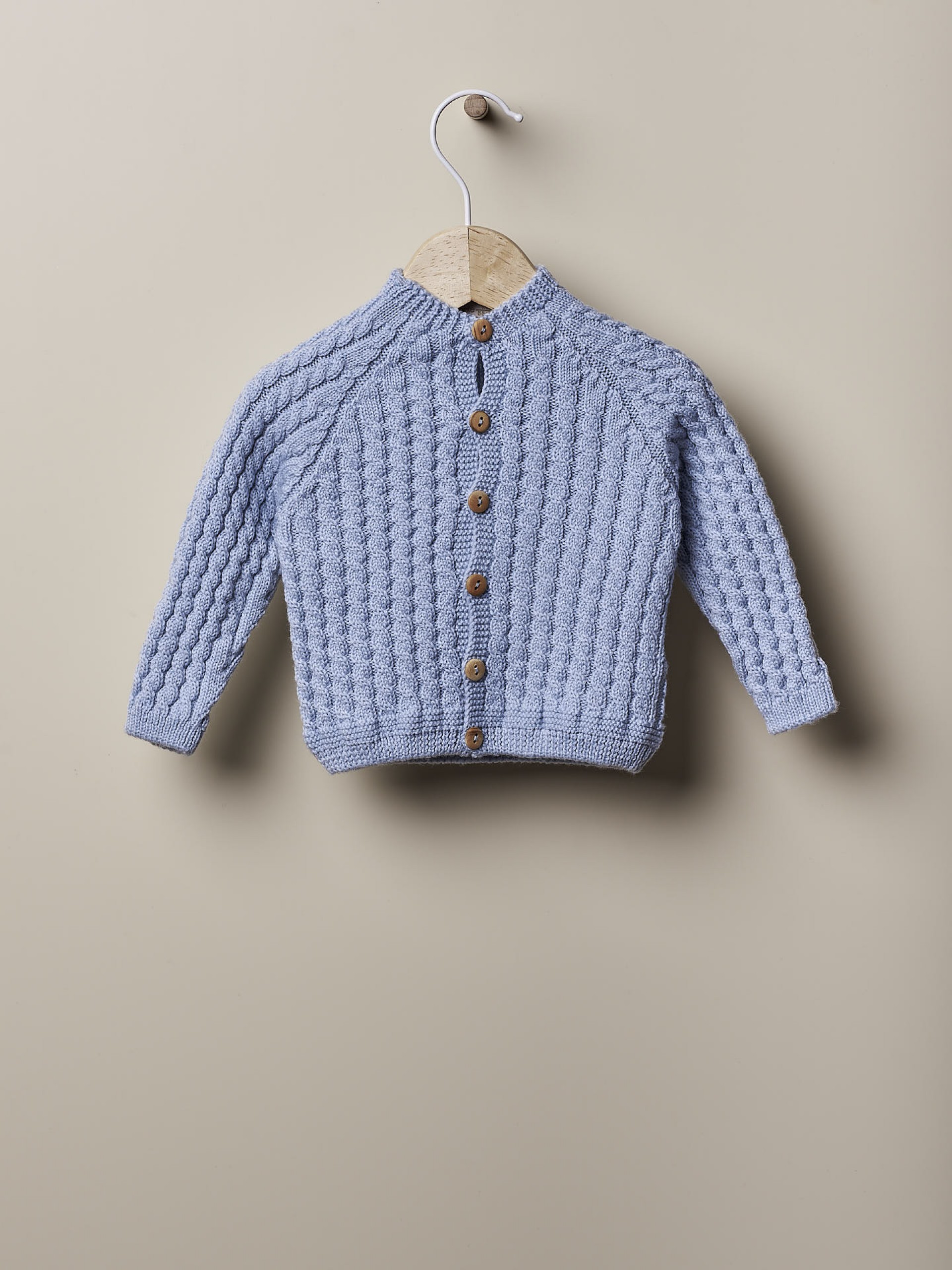 Casaco tricotado lã