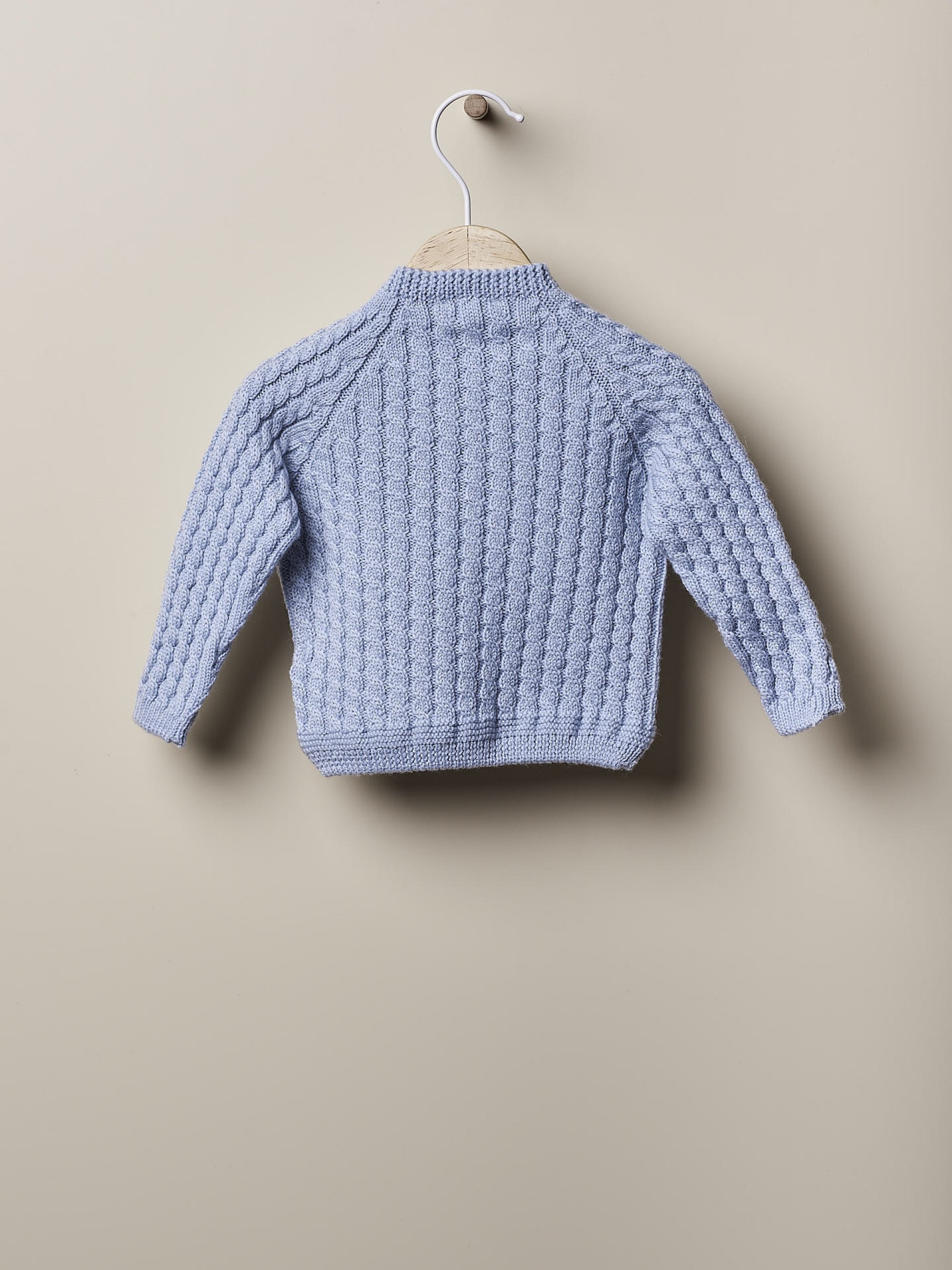 Casaco tricotado lã