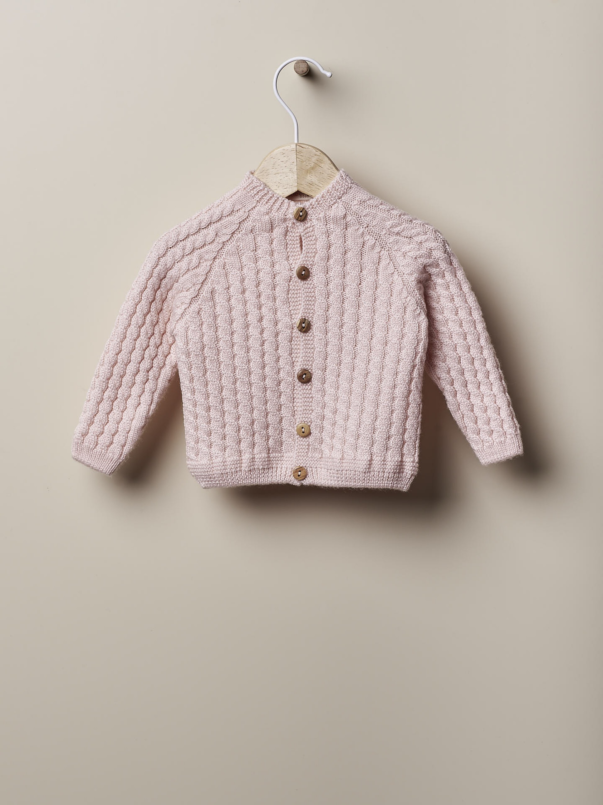 Casaco tricotado lã