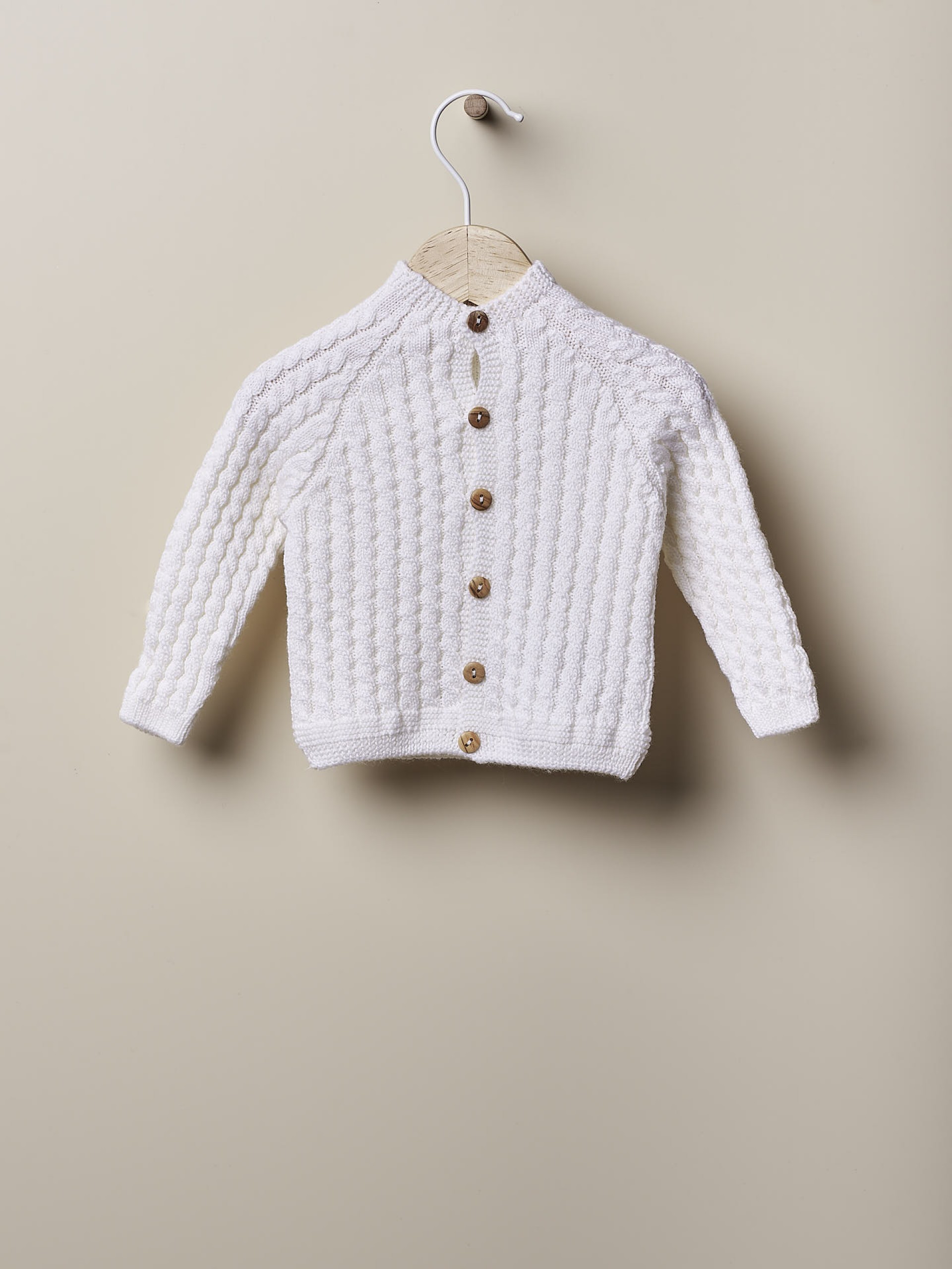 Casaco tricotado lã