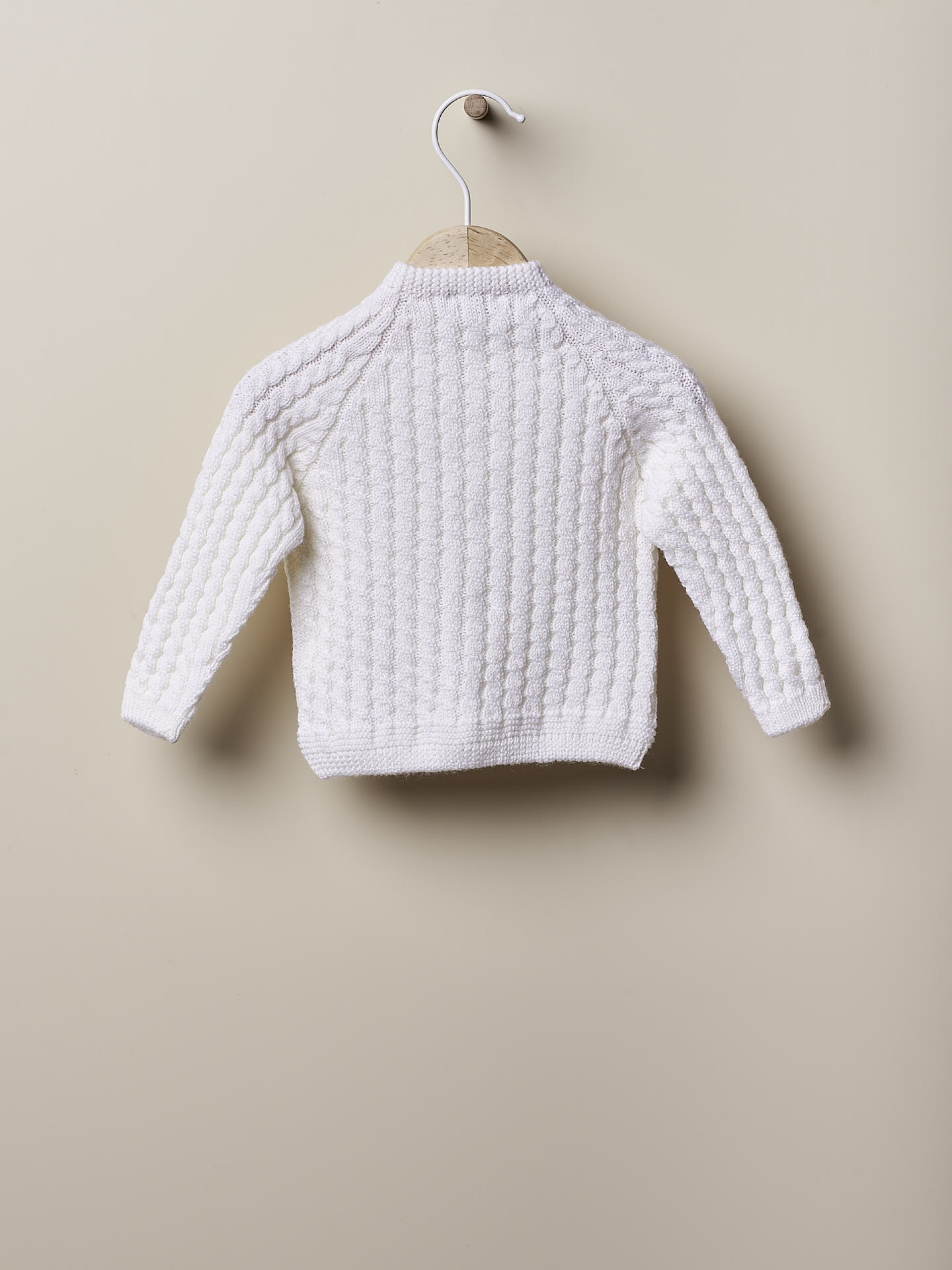 Casaco tricotado lã