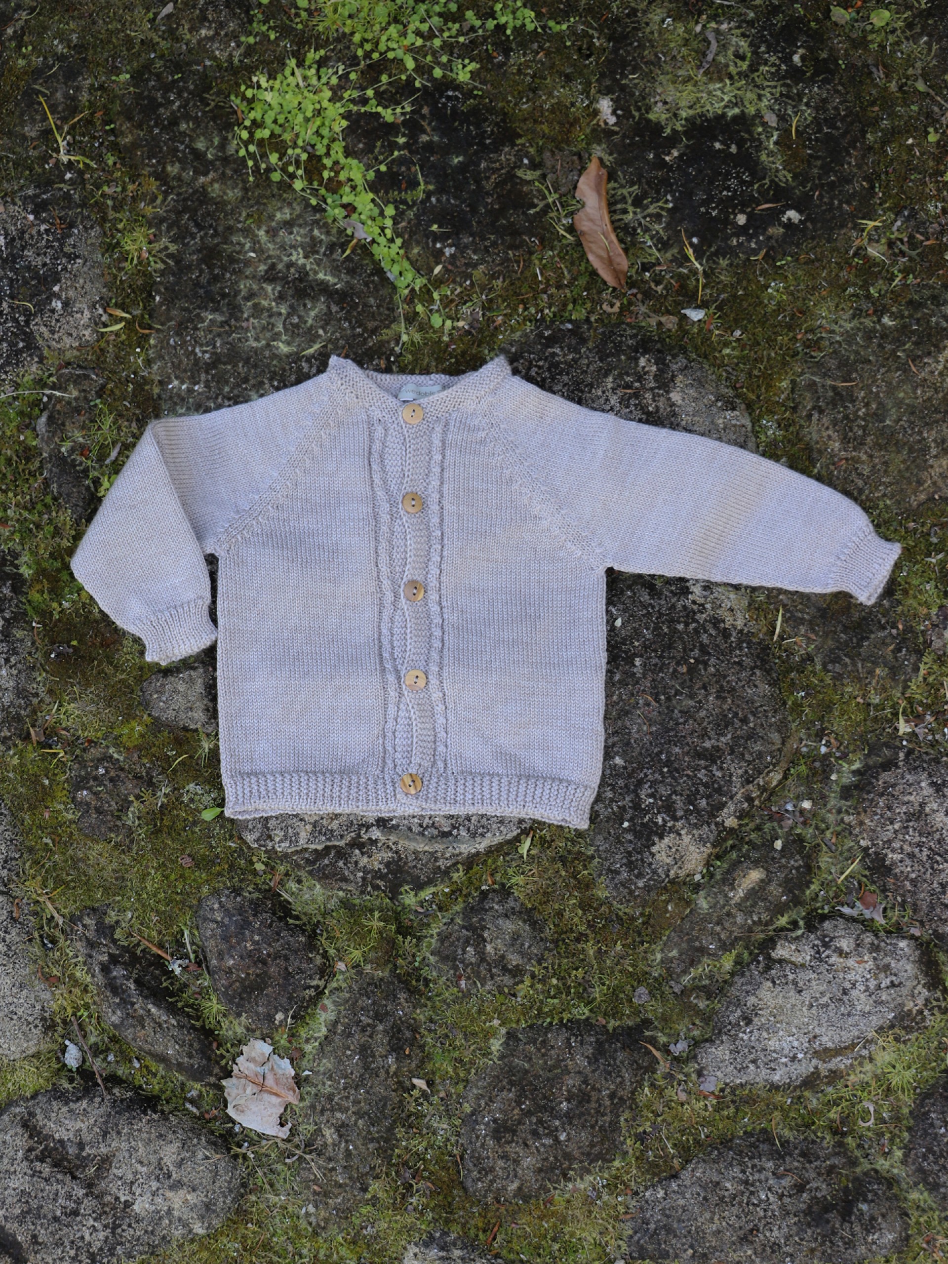 Casaco tricotado lã