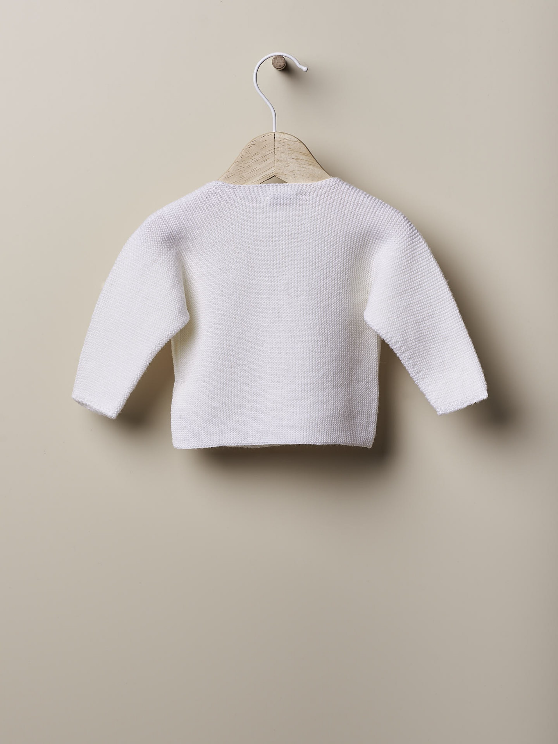 Casaco tricotado lã