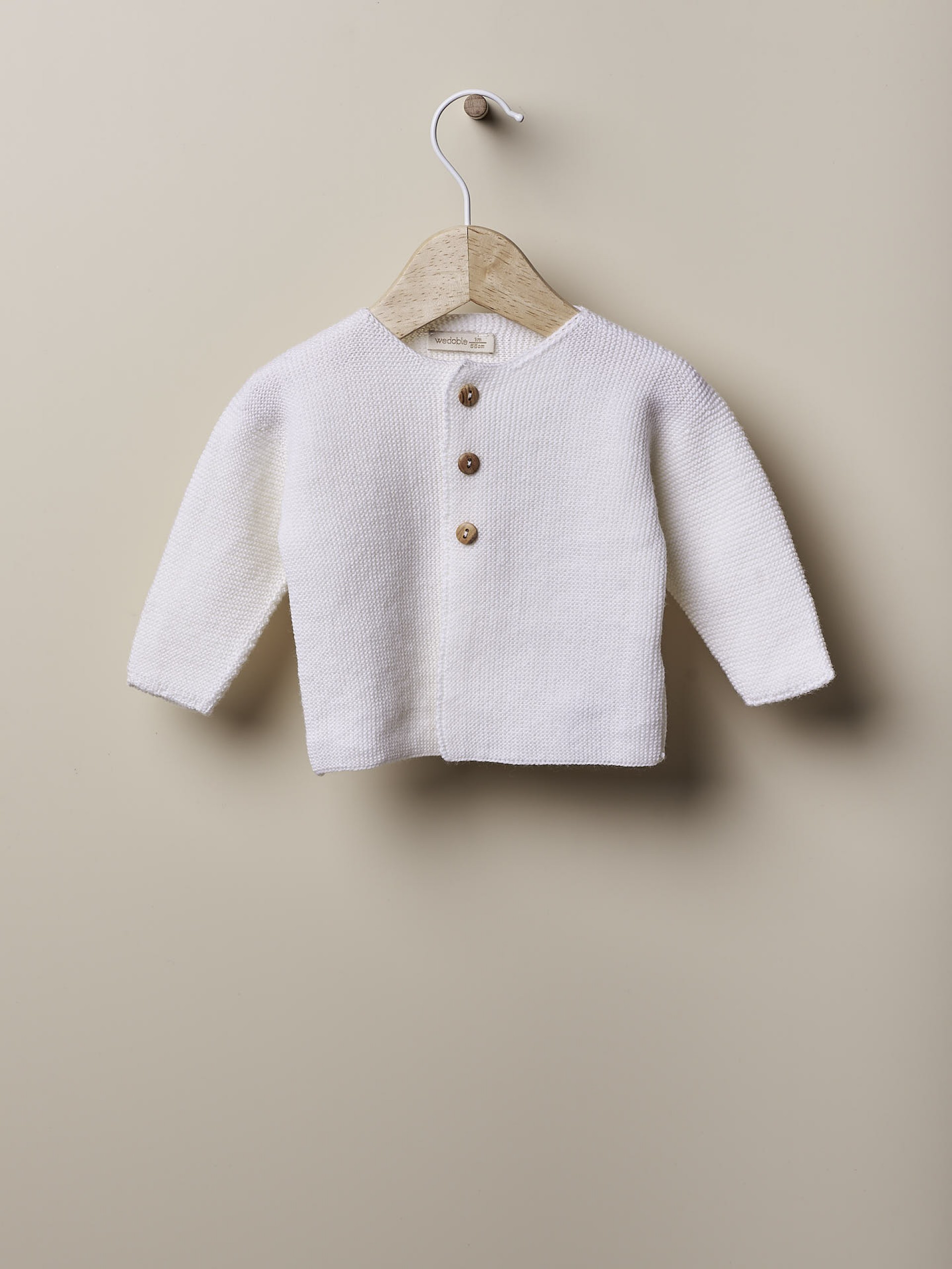 Casaco tricotado lã