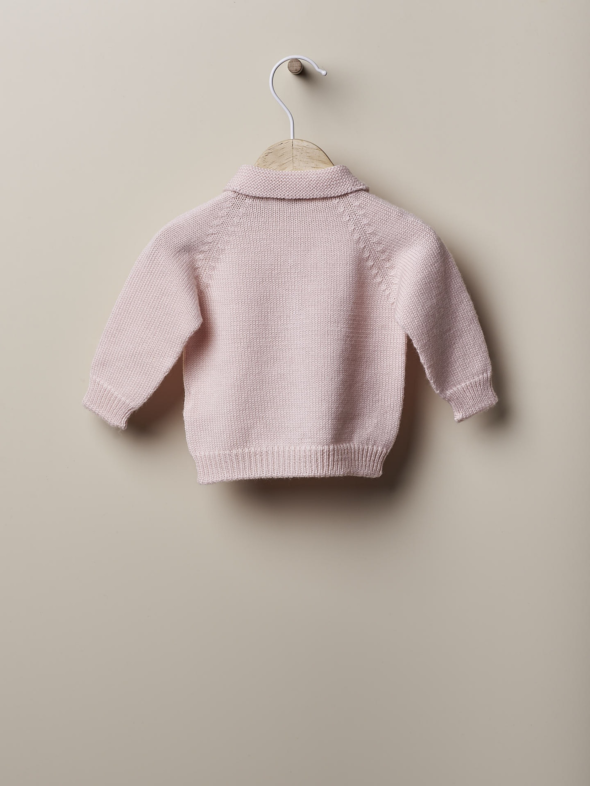 Camisola polo tricotada