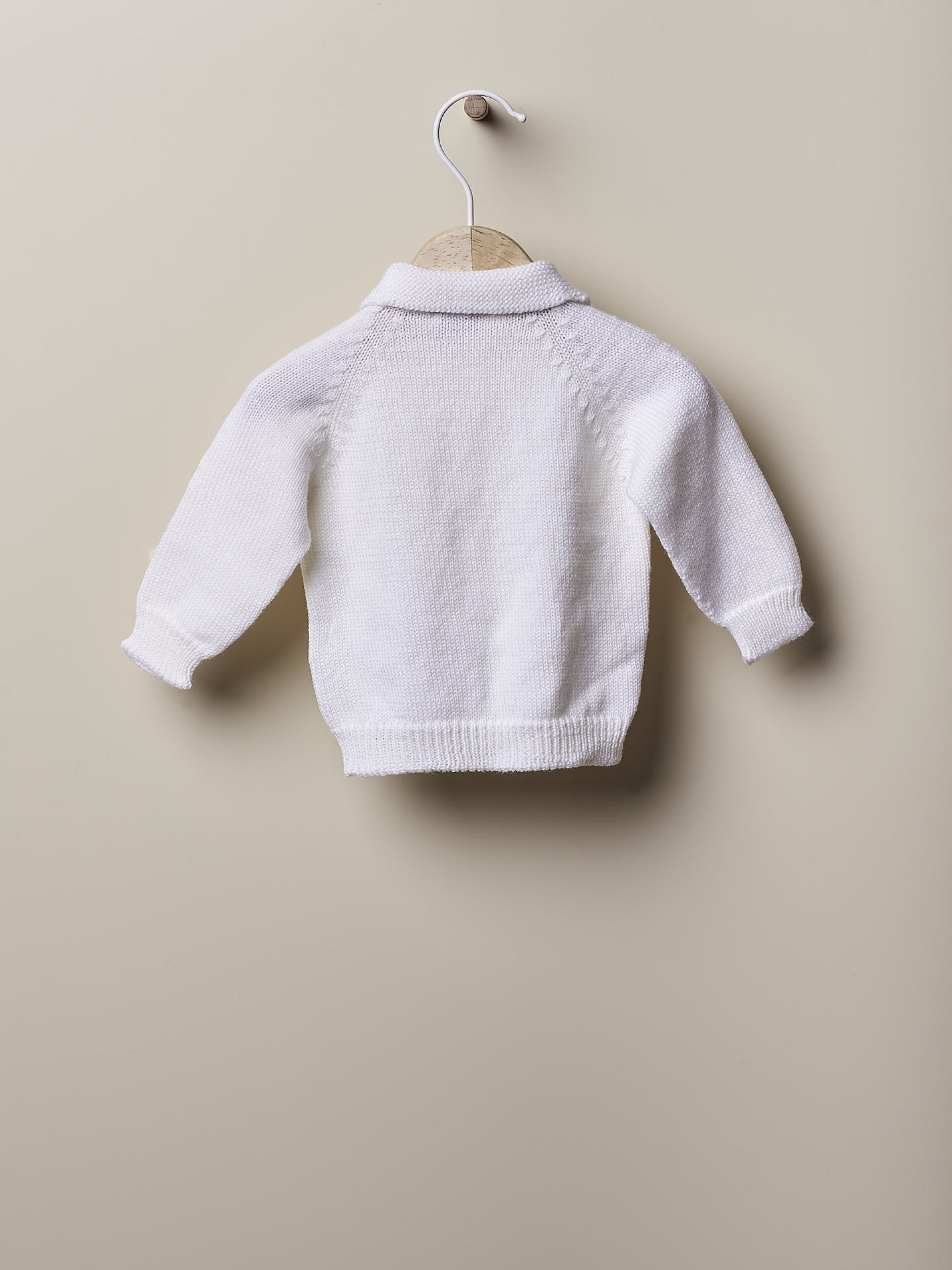 Camisola polo tricotada