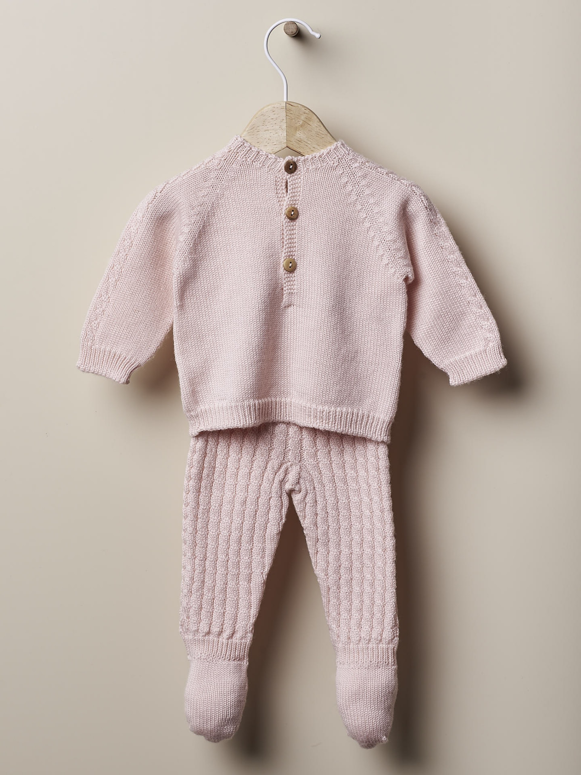 Calças tricotadas lã