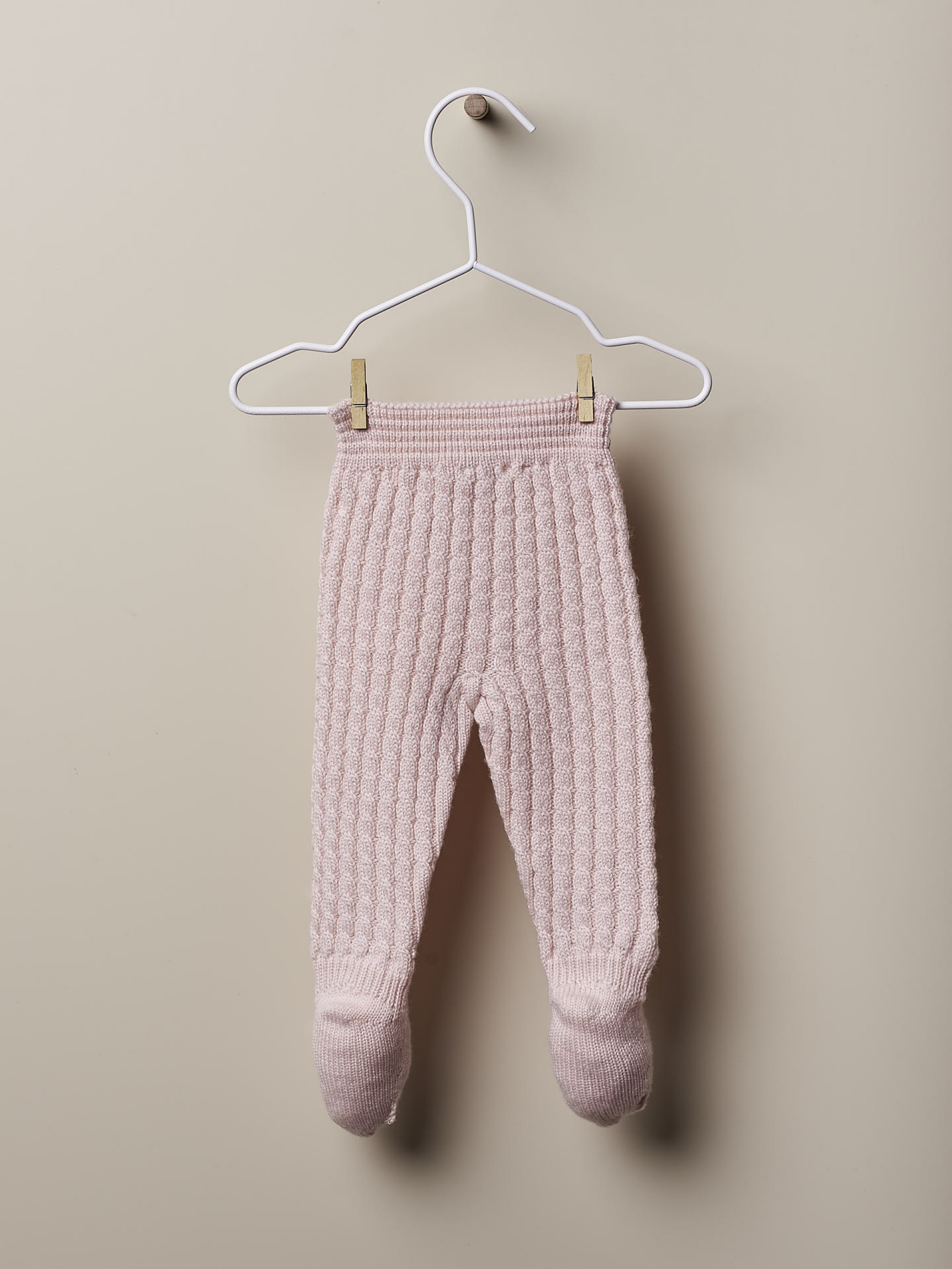 Calças tricotadas lã