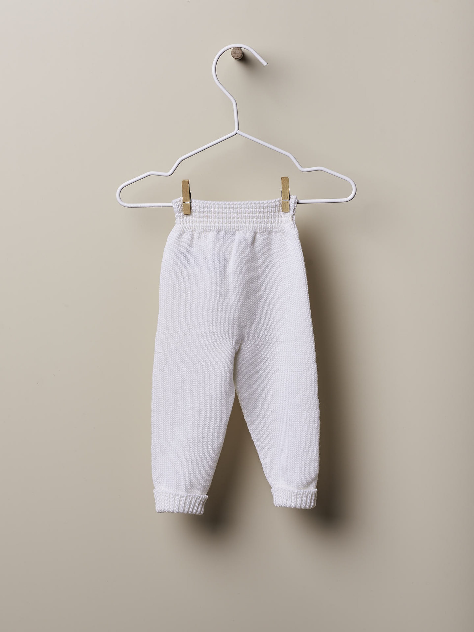 Calças tricotadas lã