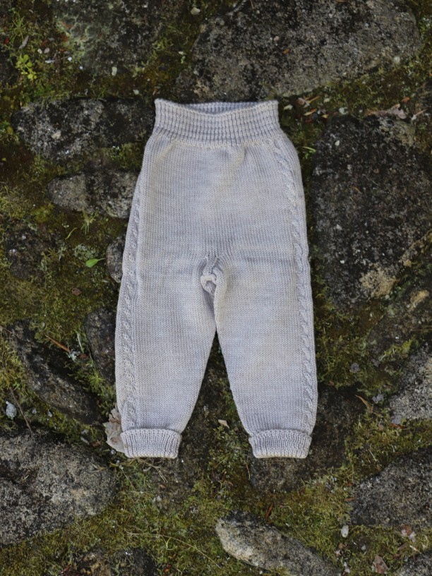 Knitted wool trousers Knitted wool trousers