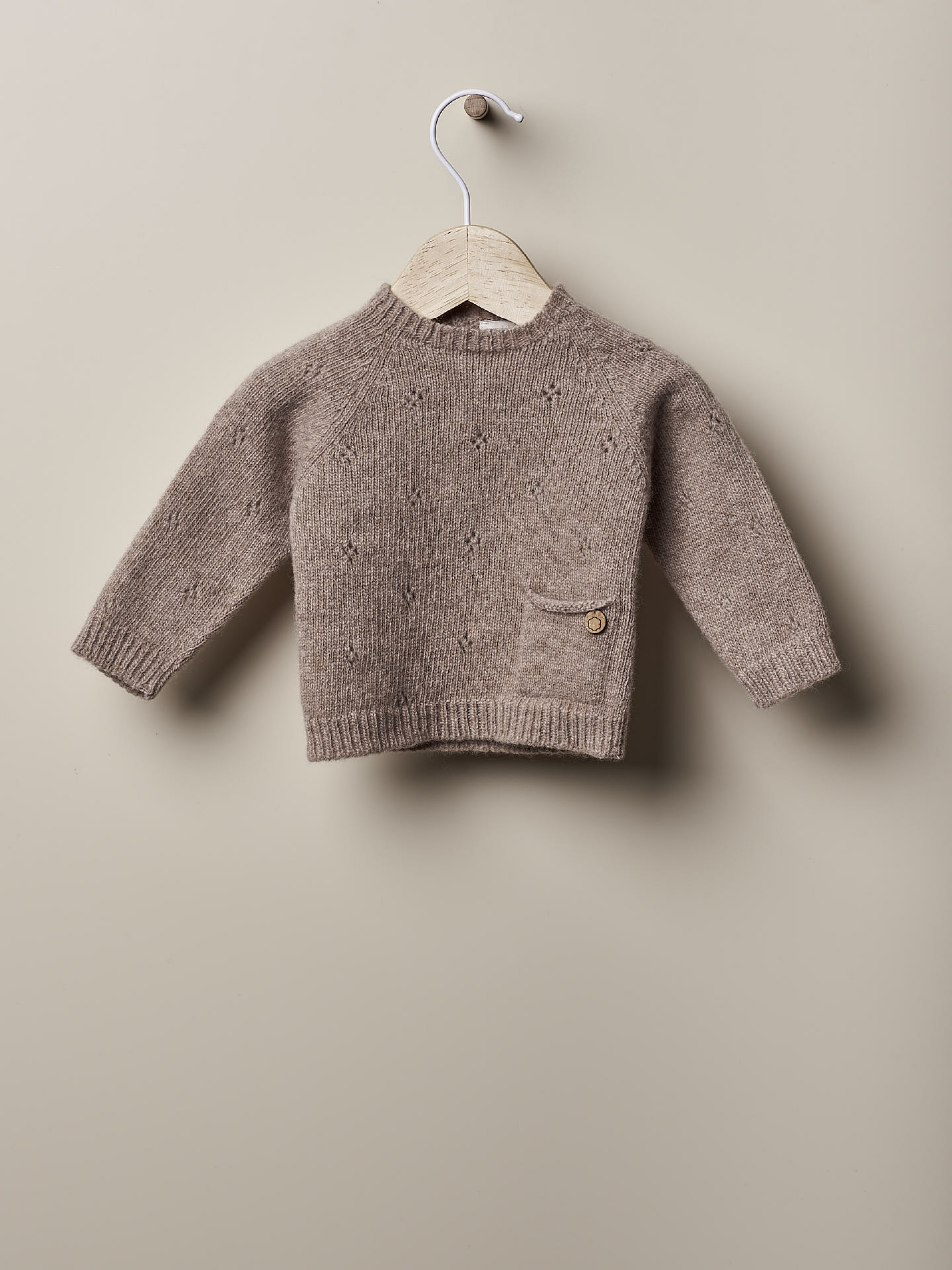 Camisola tricotada lã