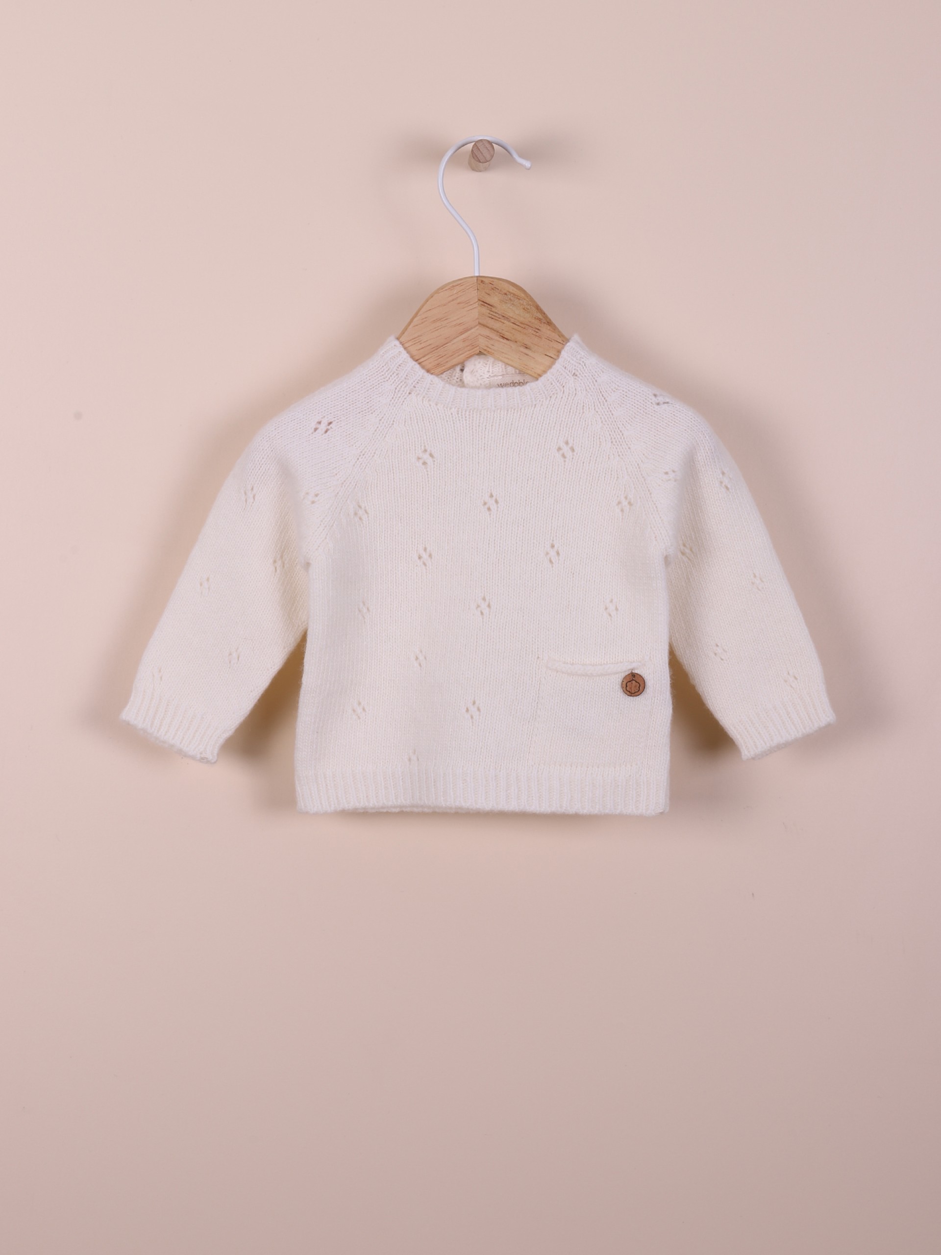 Knitted wool sweater