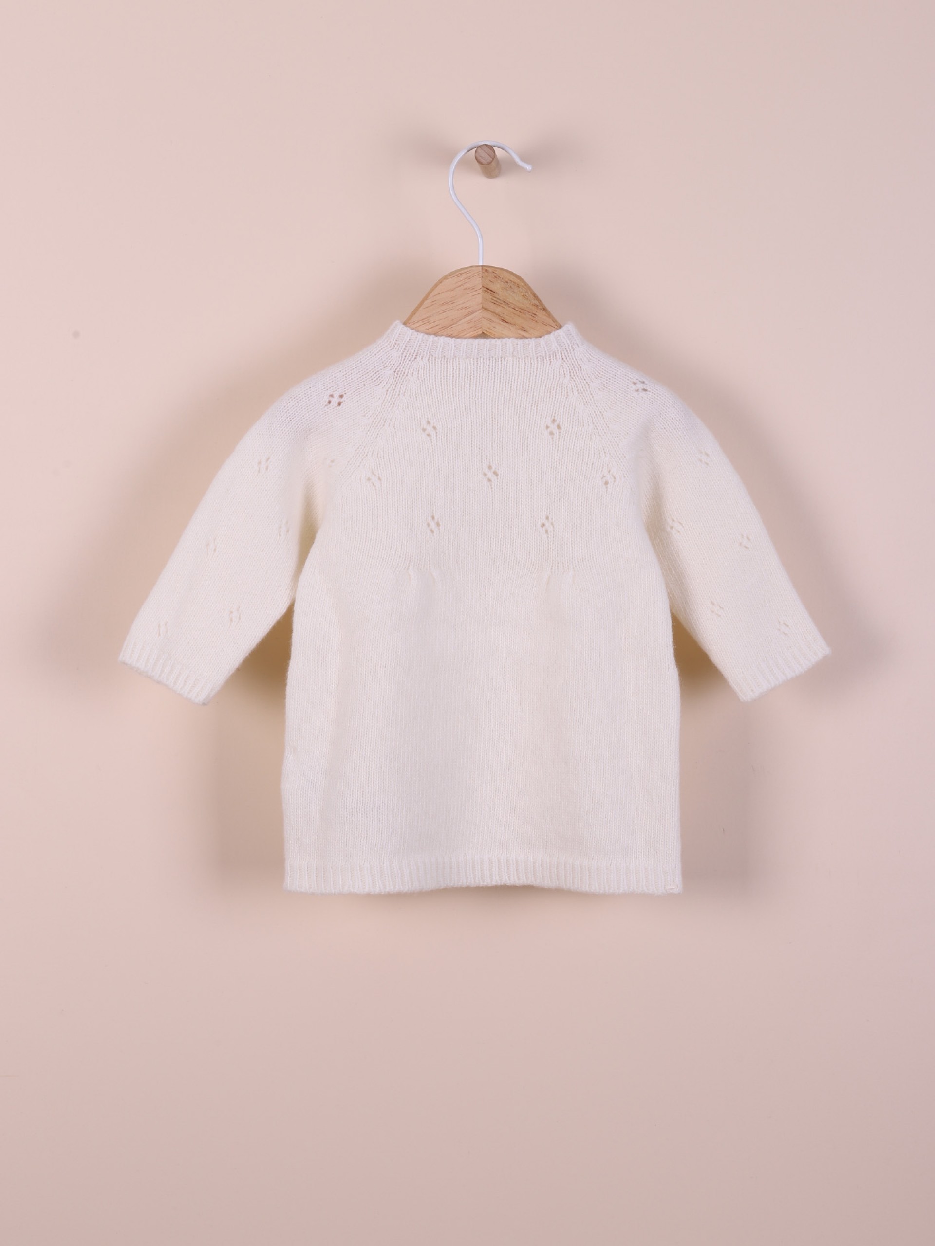 Vestido tricotado lã