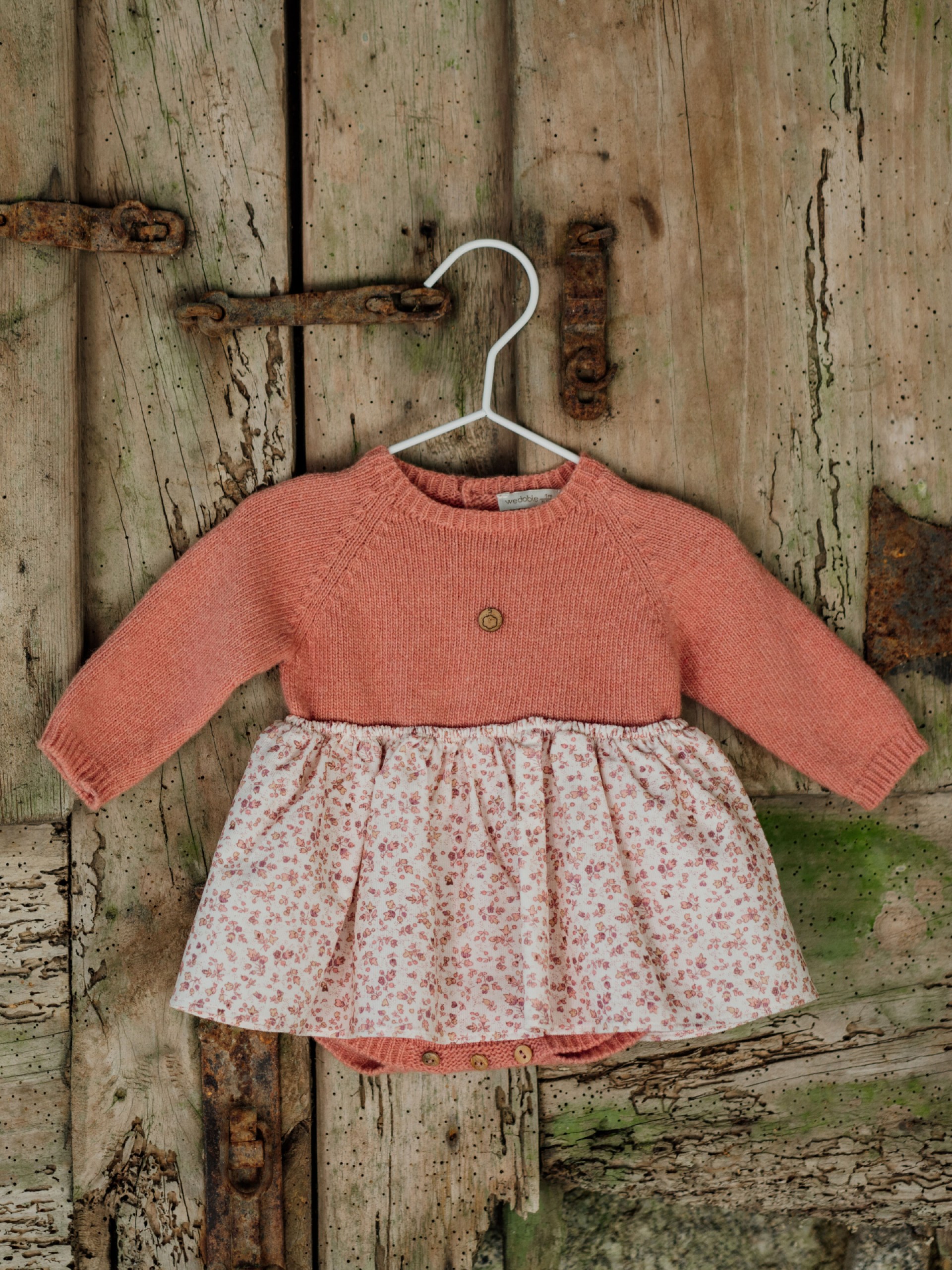 Fofo tricotado de lã