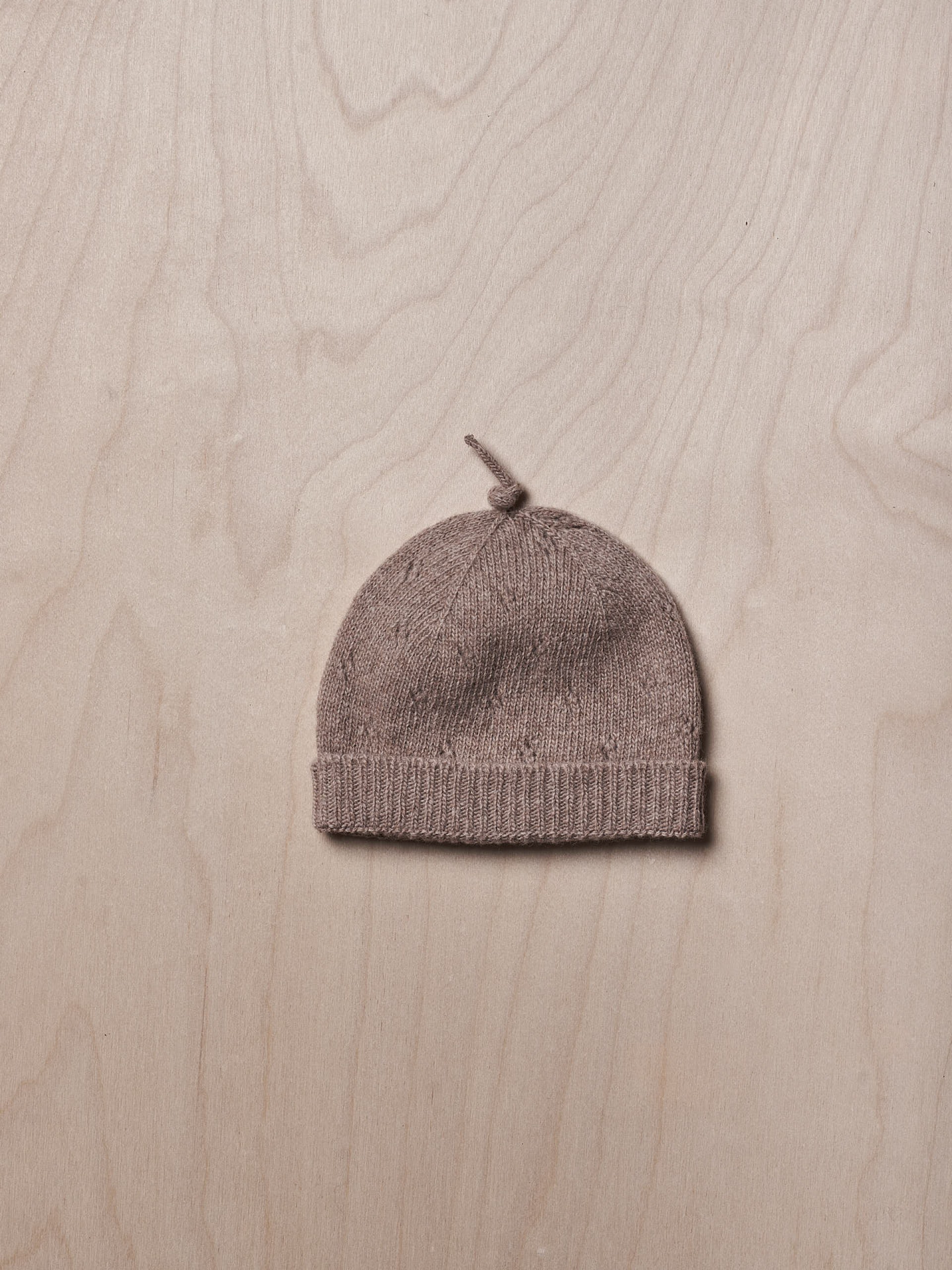 Knitted wool beanie