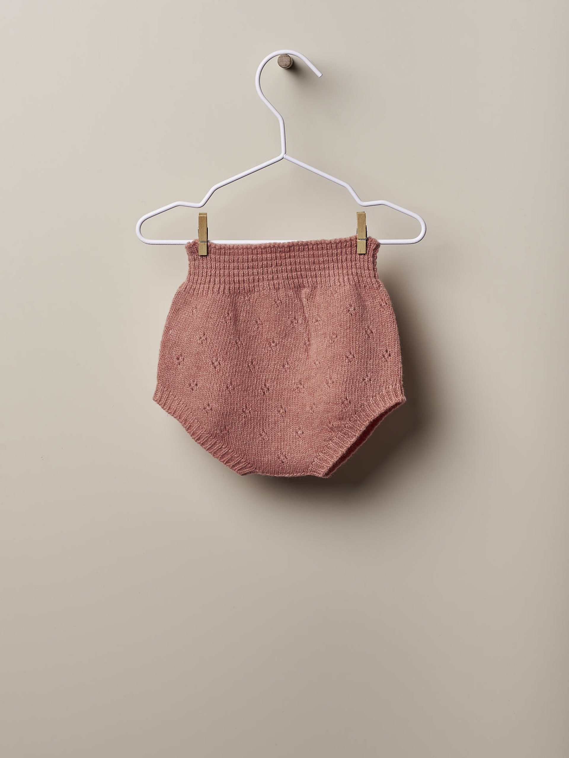 Knitted wool bloomer